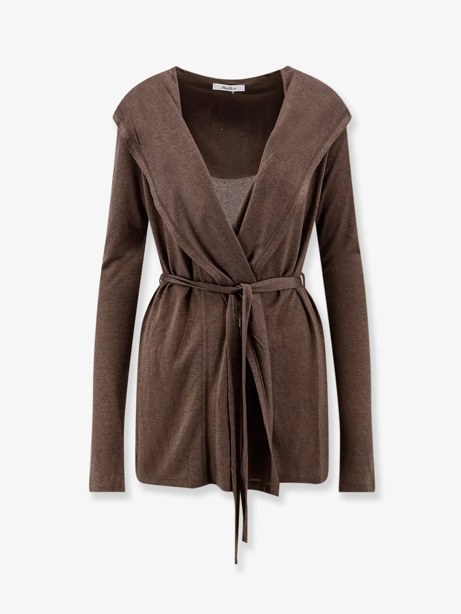 Max Mara MxMFalda yocell and silk blend cardigan
