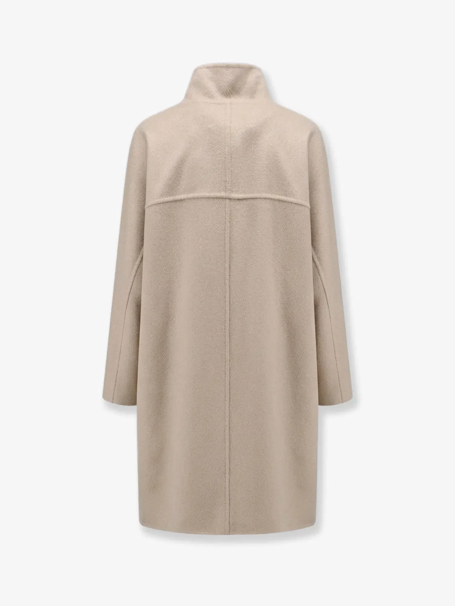 Alaia Asymmetrical cashmere coat