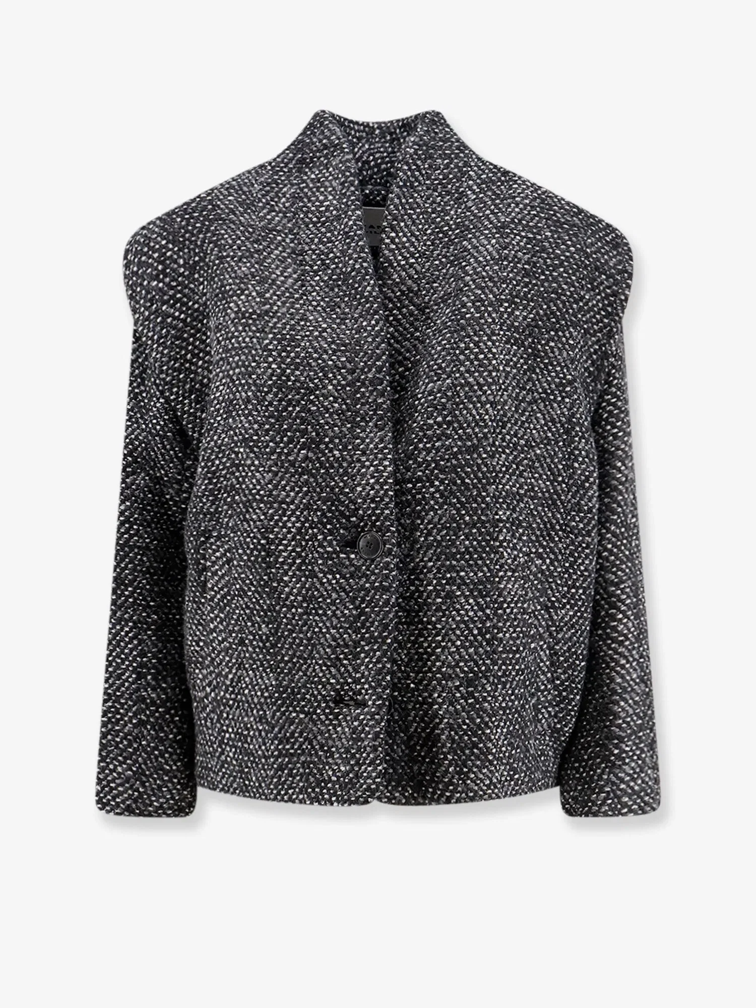 MARANT ÉTOILE Drogo mélange fabric coat