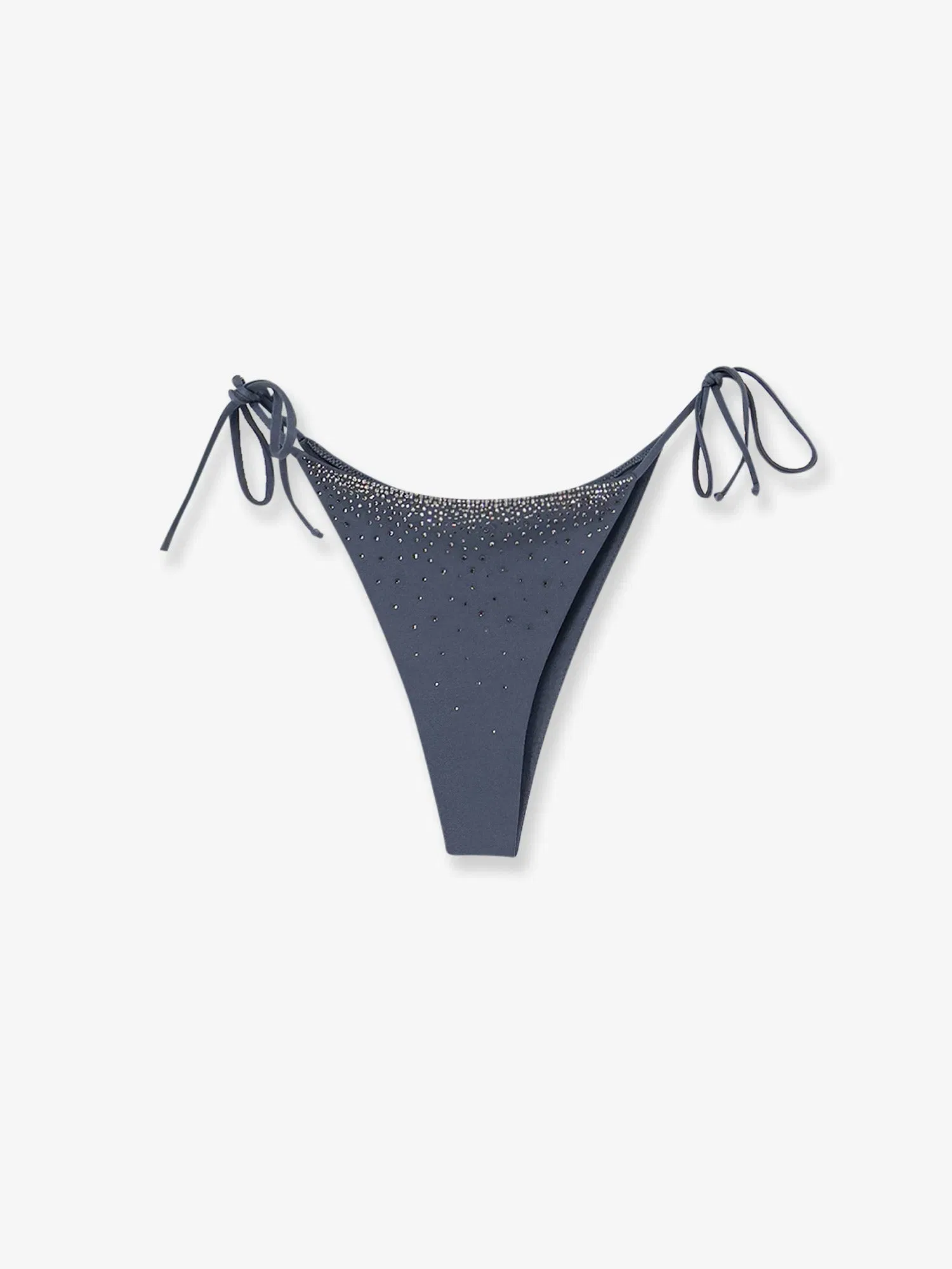MC2 Saint Barth Marielle nylon beach briefs with rhinestones