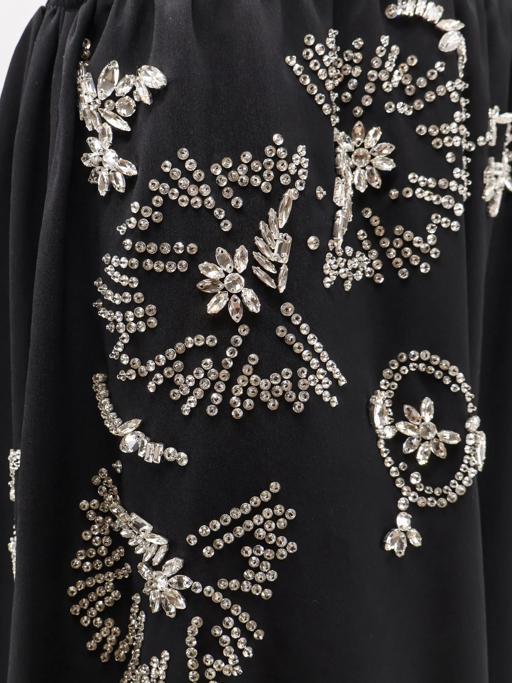 DRIES VAN NOTEN Samila skirt with rhinestones