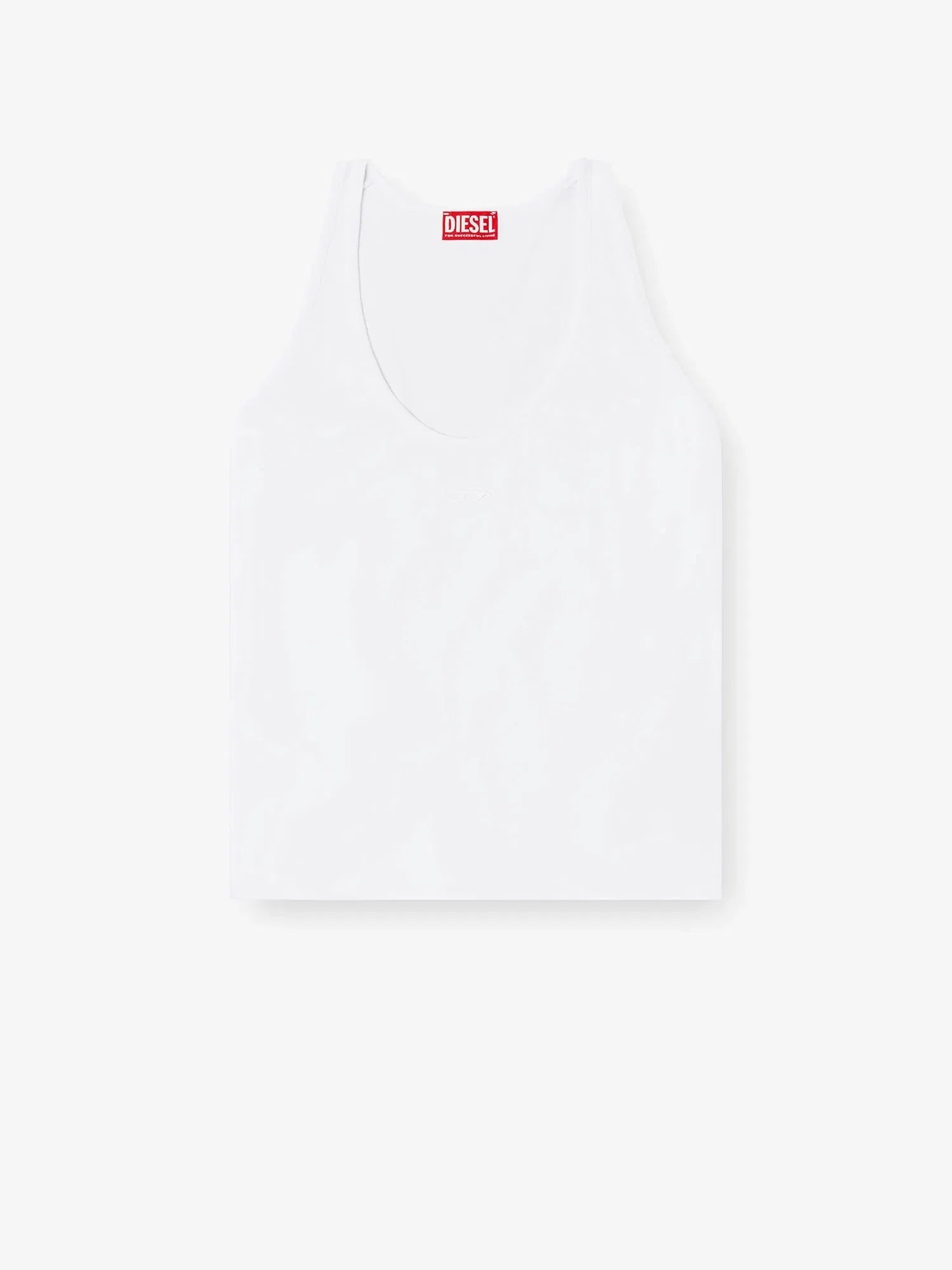 Diesel Ribbed cotton tank top