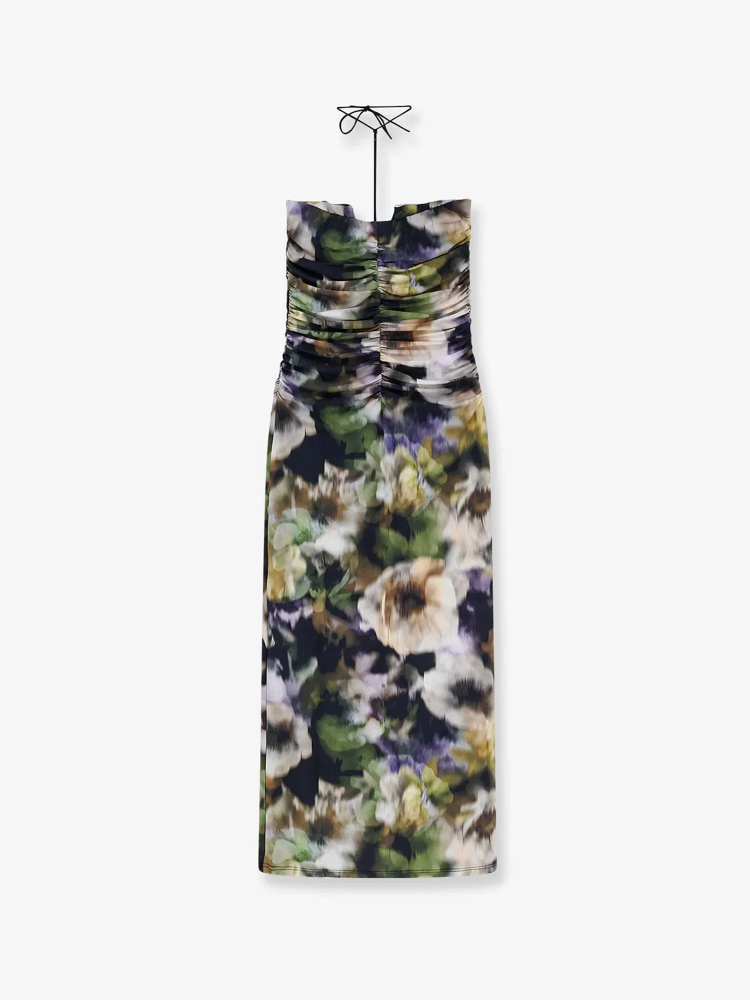 Amazuìn Natalie multicolor jersey dress