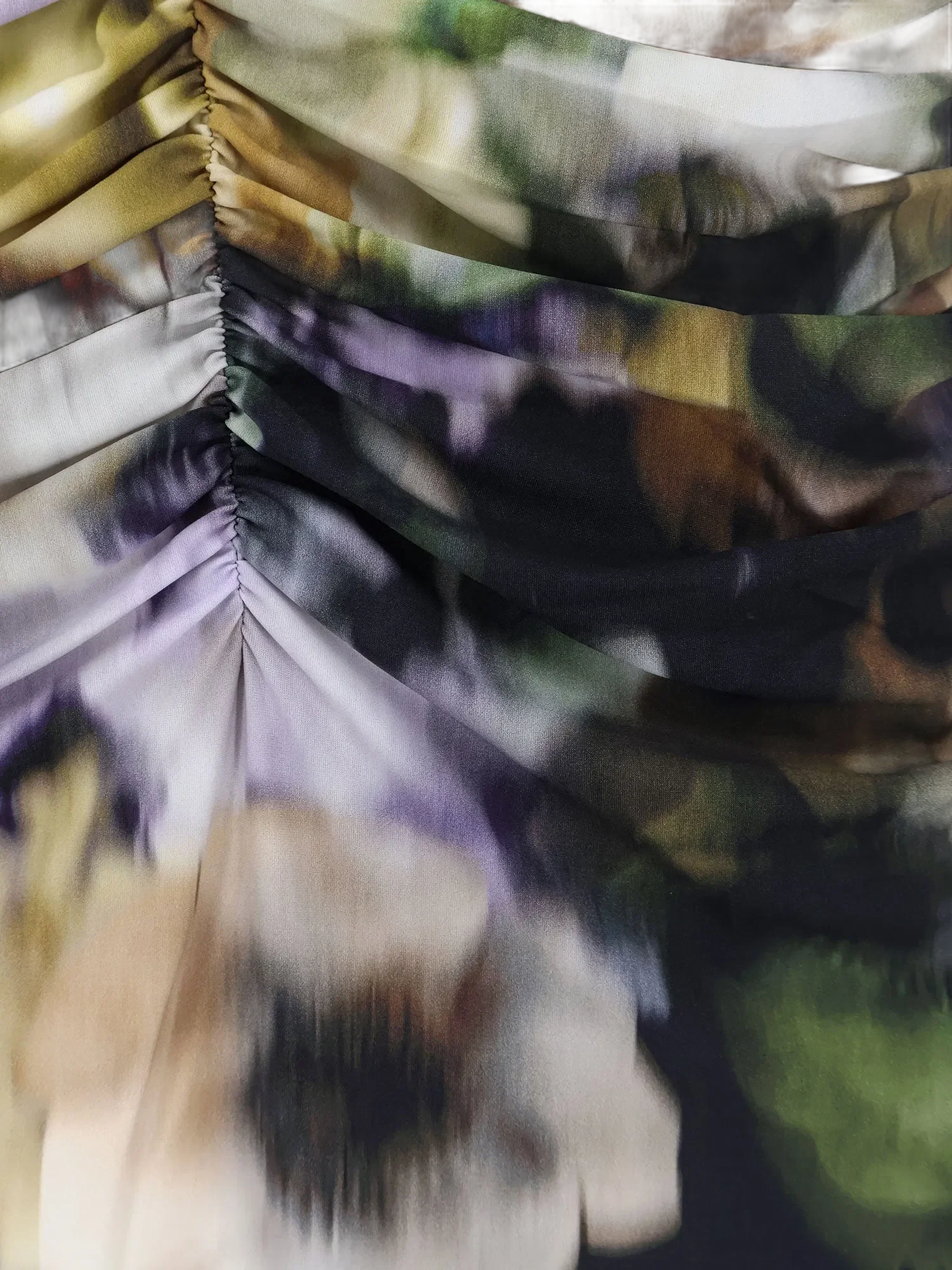 Amazuìn Natalie multicolor jersey dress