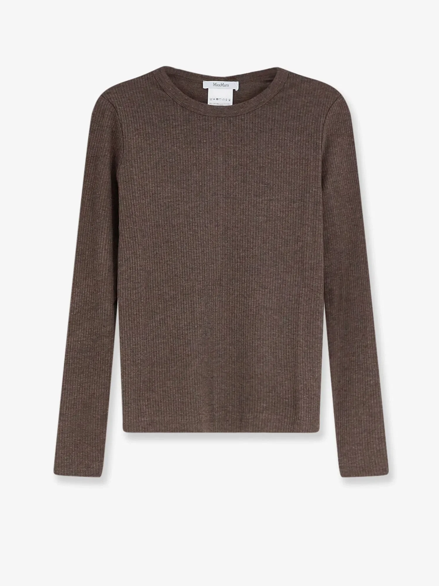 Max Mara Mxmsalmone lyocell and silk t-shirt