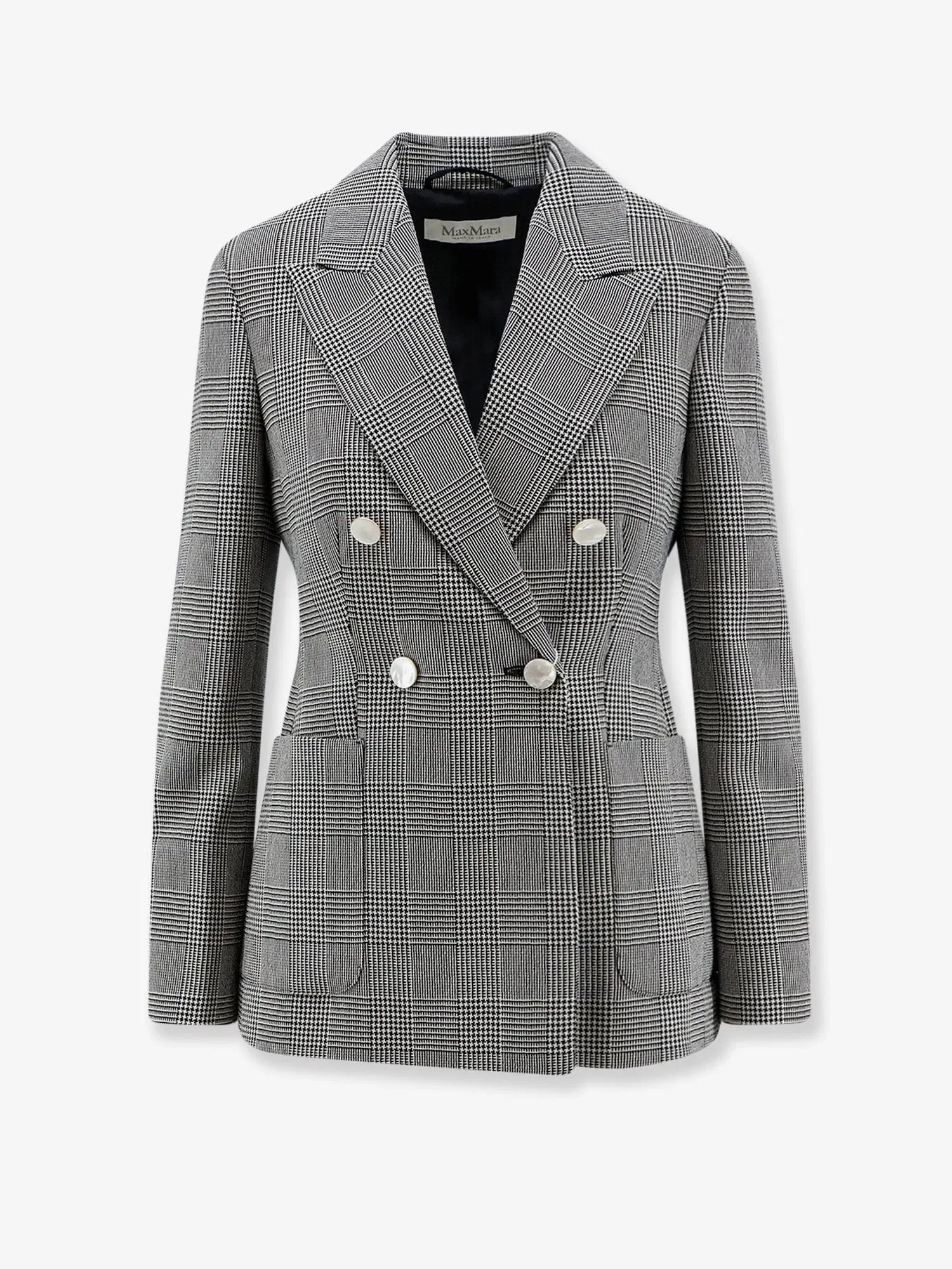 Max Mara Mxmaccordo double-breasted virgin wool blazer