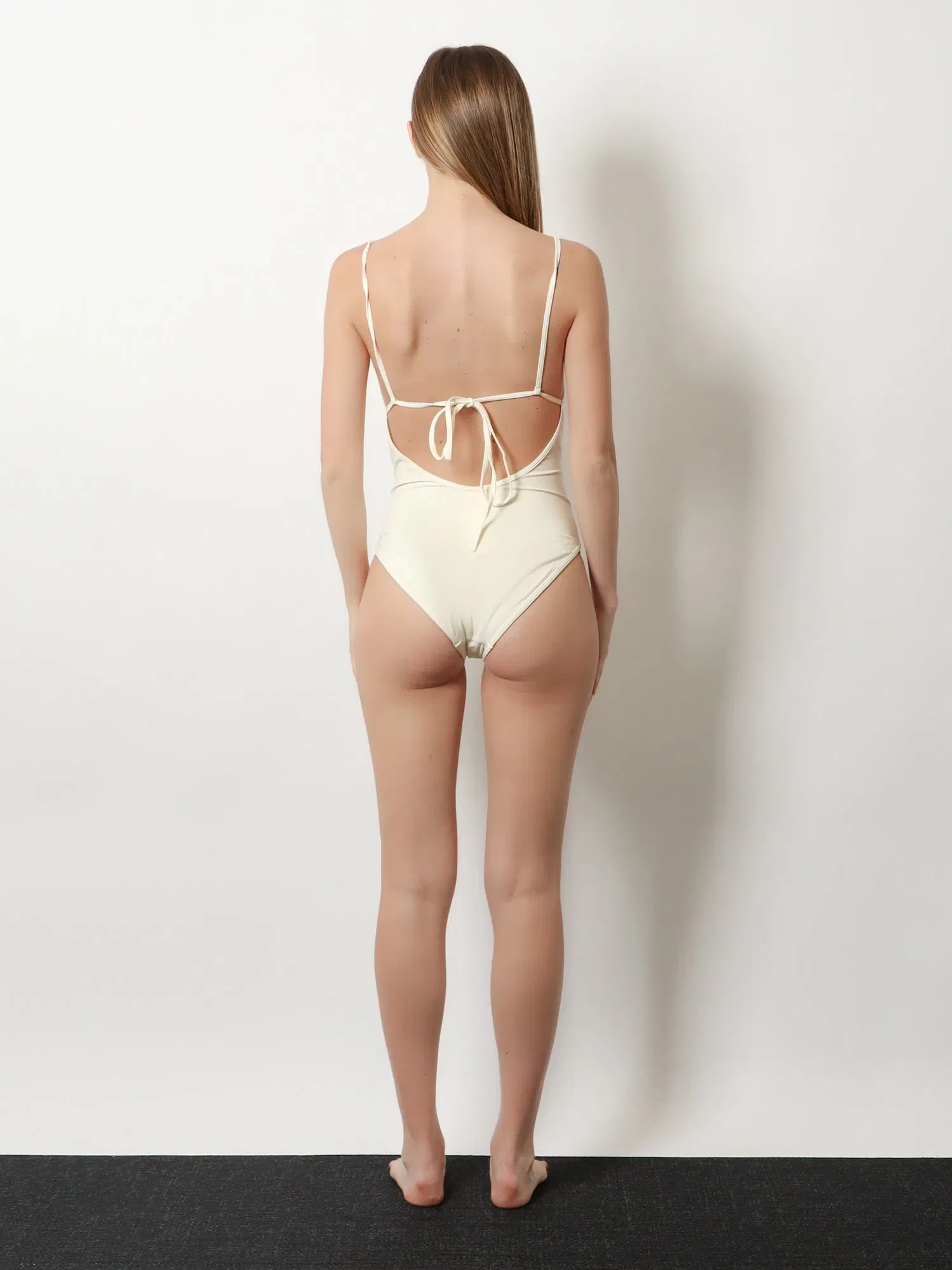 TOTEME Nylon Scoop One-Piece Swimsuit