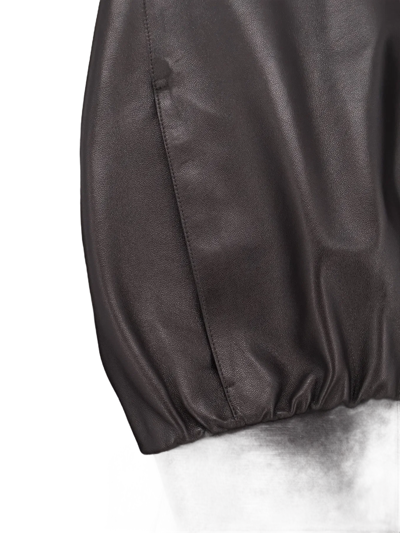 Gucci Soft nappa leather bomber jacket