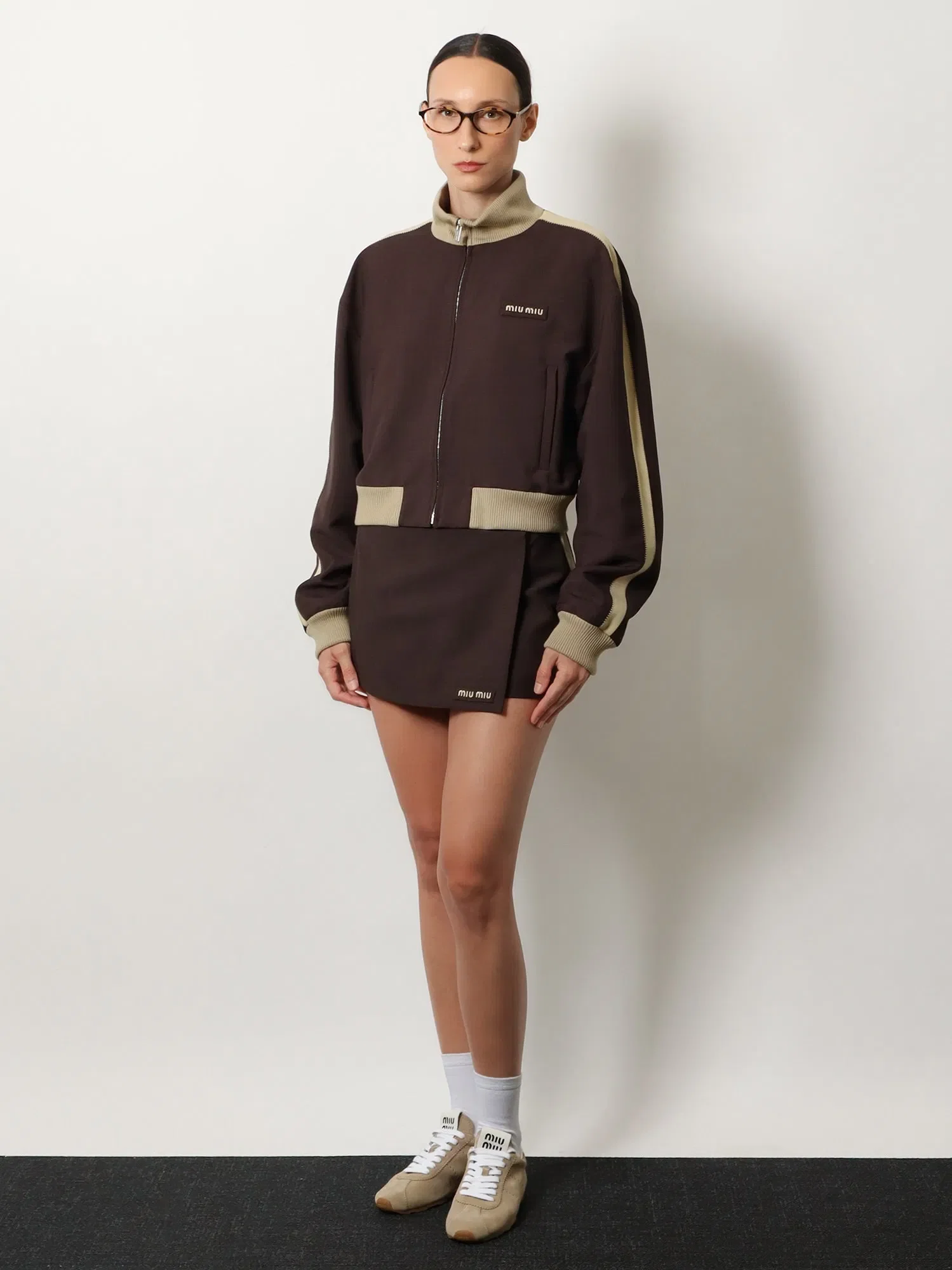 Miu Miu Mohair and virgin wool jacket