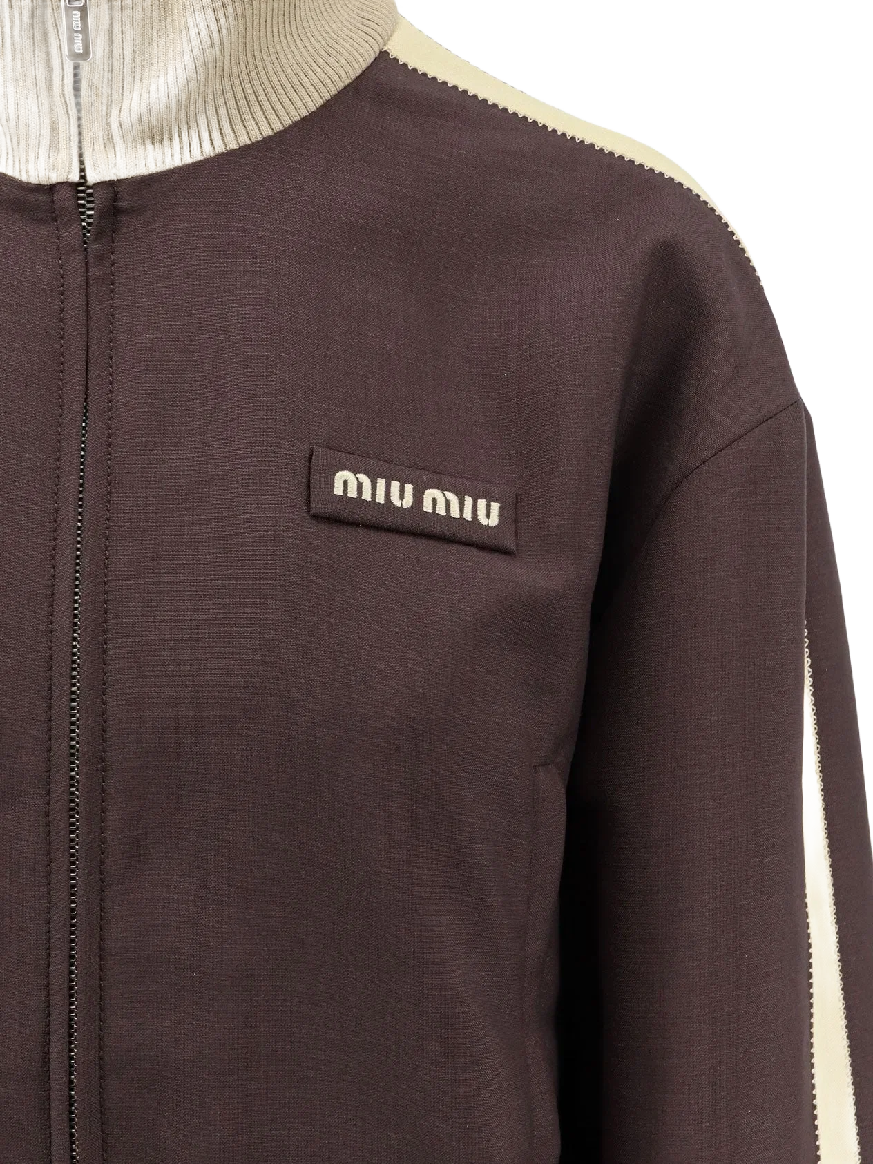 Miu Miu Mohair and virgin wool jacket