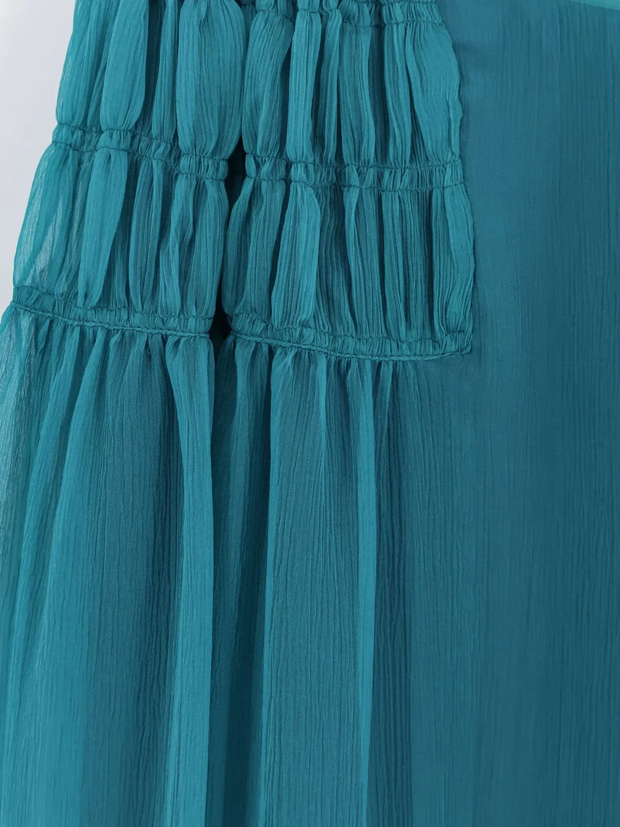 DRIES VAN NOTEN Scarlett silk skirt