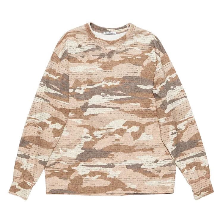 Acne Studios Military Long-Sleeve T-Shirt Cacao Brown