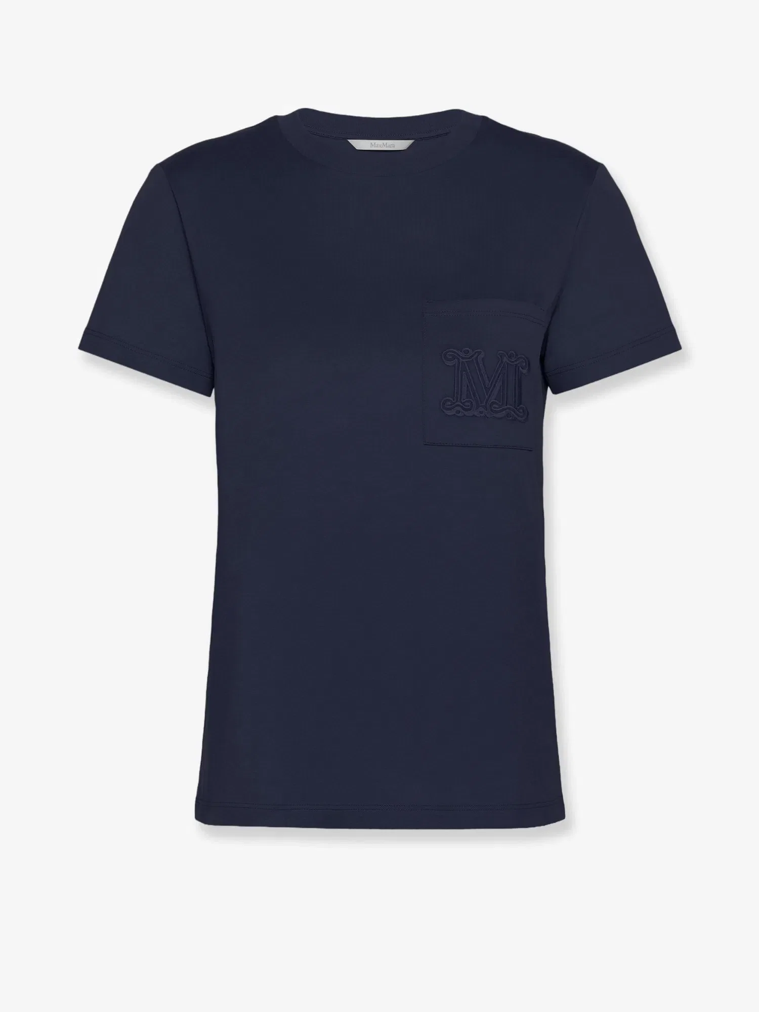 Max Mara Papaia cotton t-shirt with Monogram