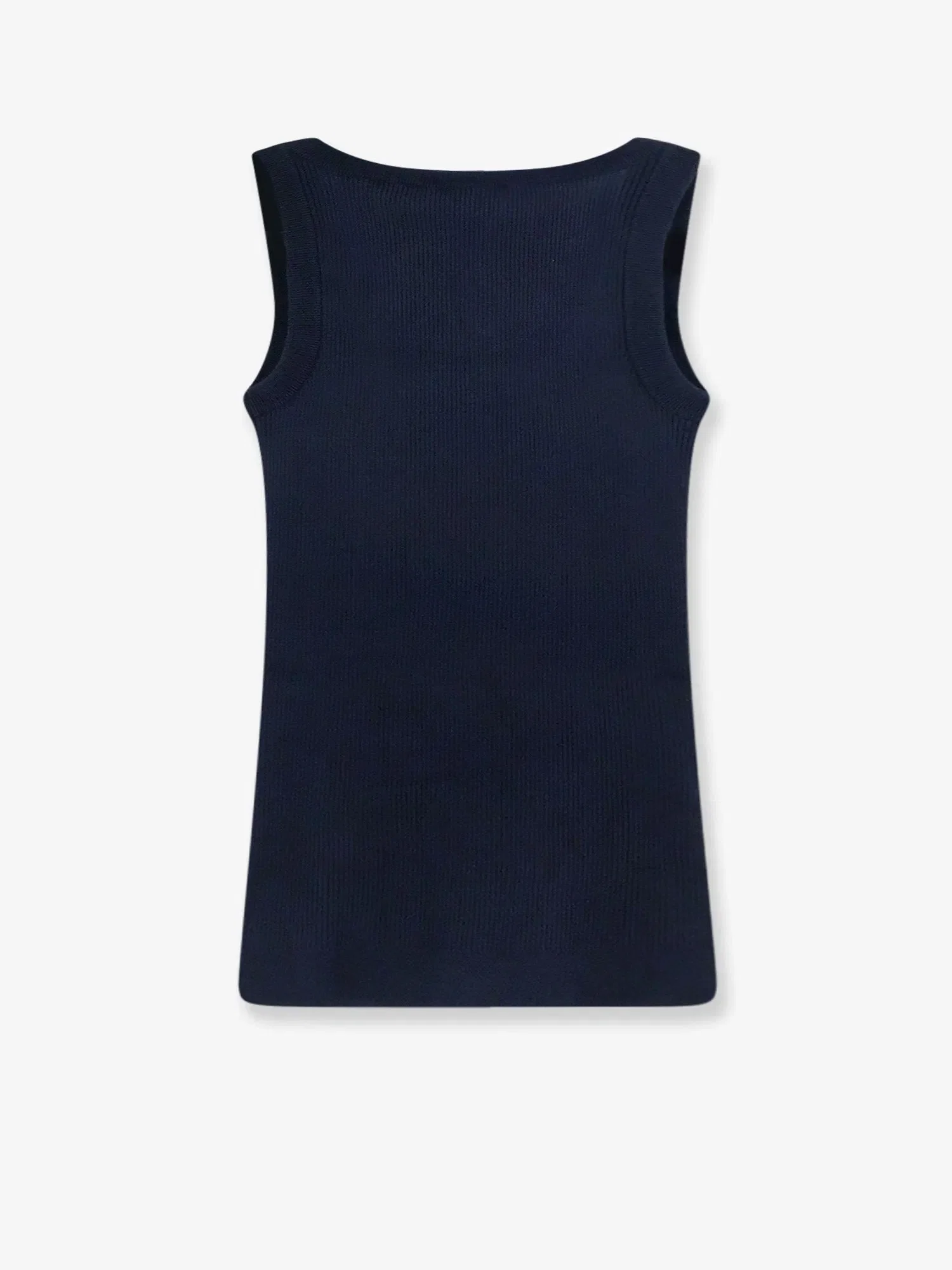 Miu Miu Ribbed cotton tank top