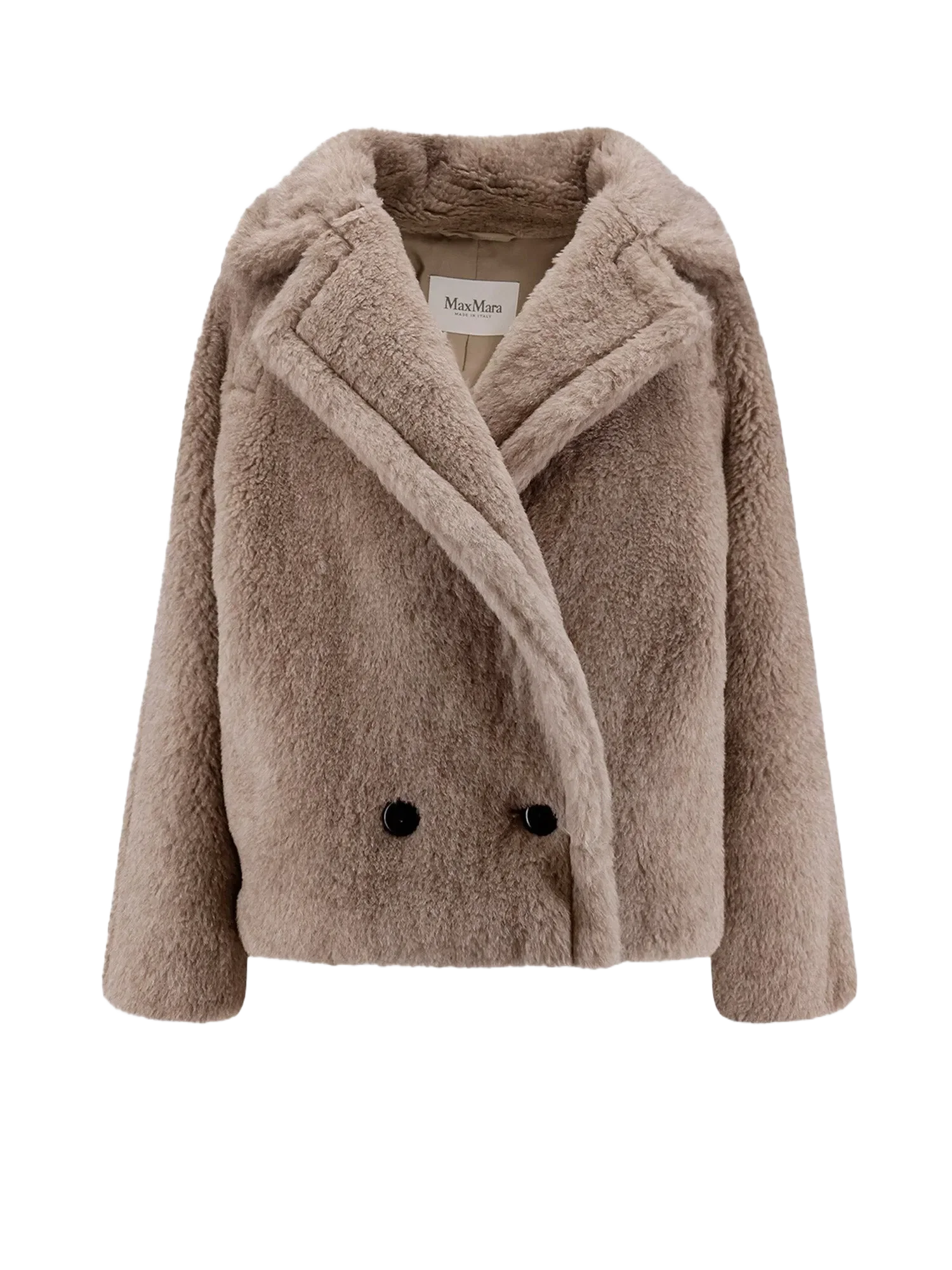 Max Mara Mxmcambusa alpaca and cashmere fur jacket