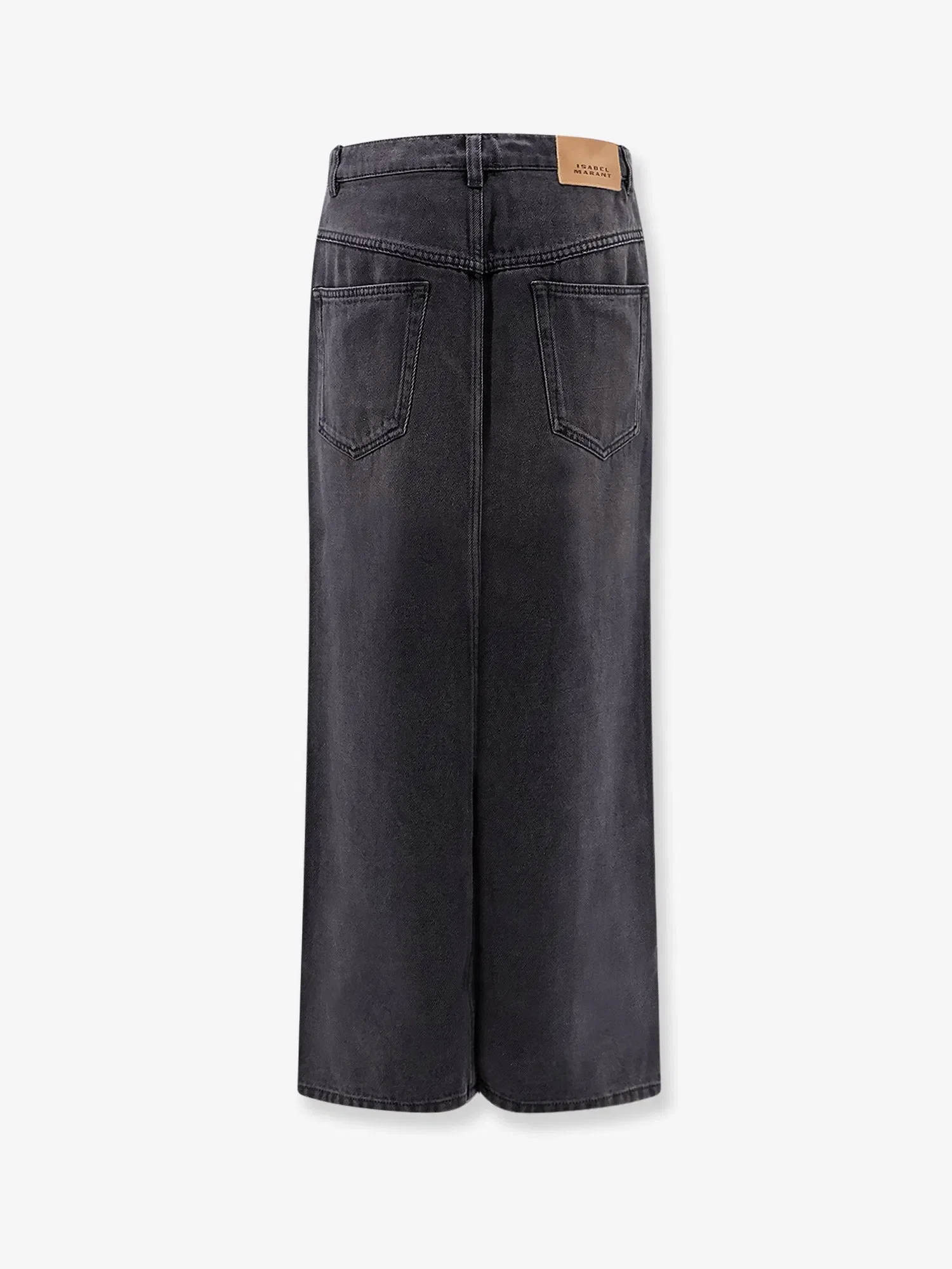 ISABEL MARANT Faharia black denim skirt