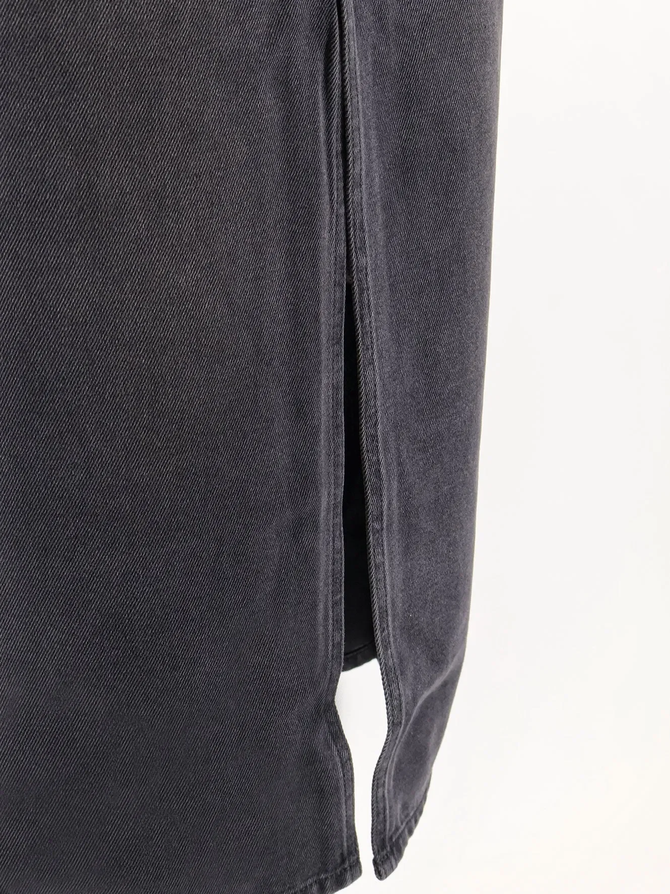 ISABEL MARANT Faharia black denim skirt