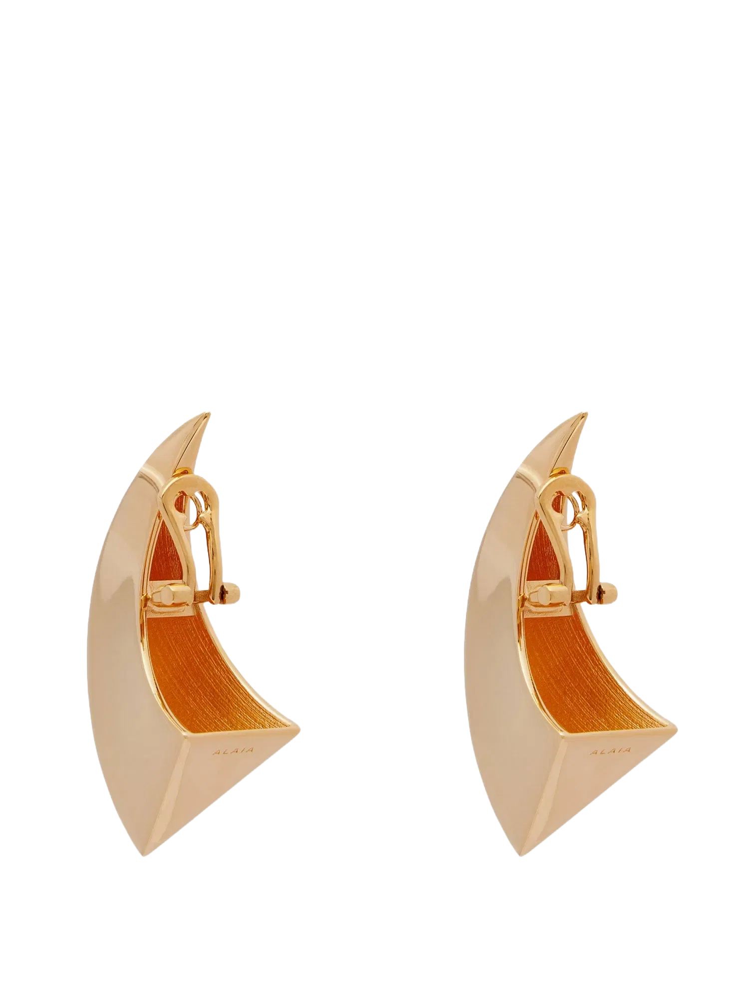 Alaia Brass earrings