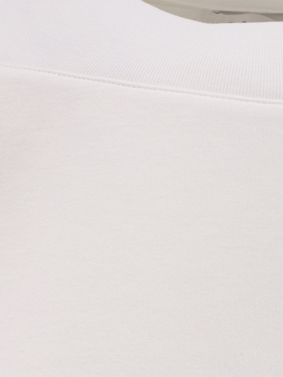 Alaia Boxy cotton blend t-shirt