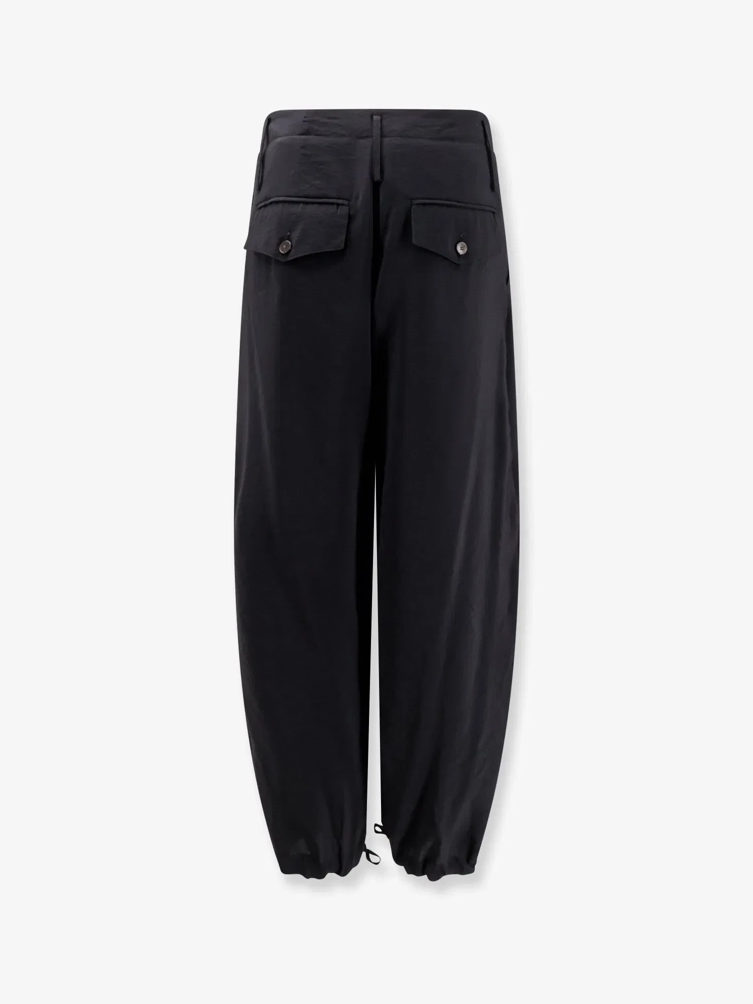 Alysi Modal trousers with drawstring detail
