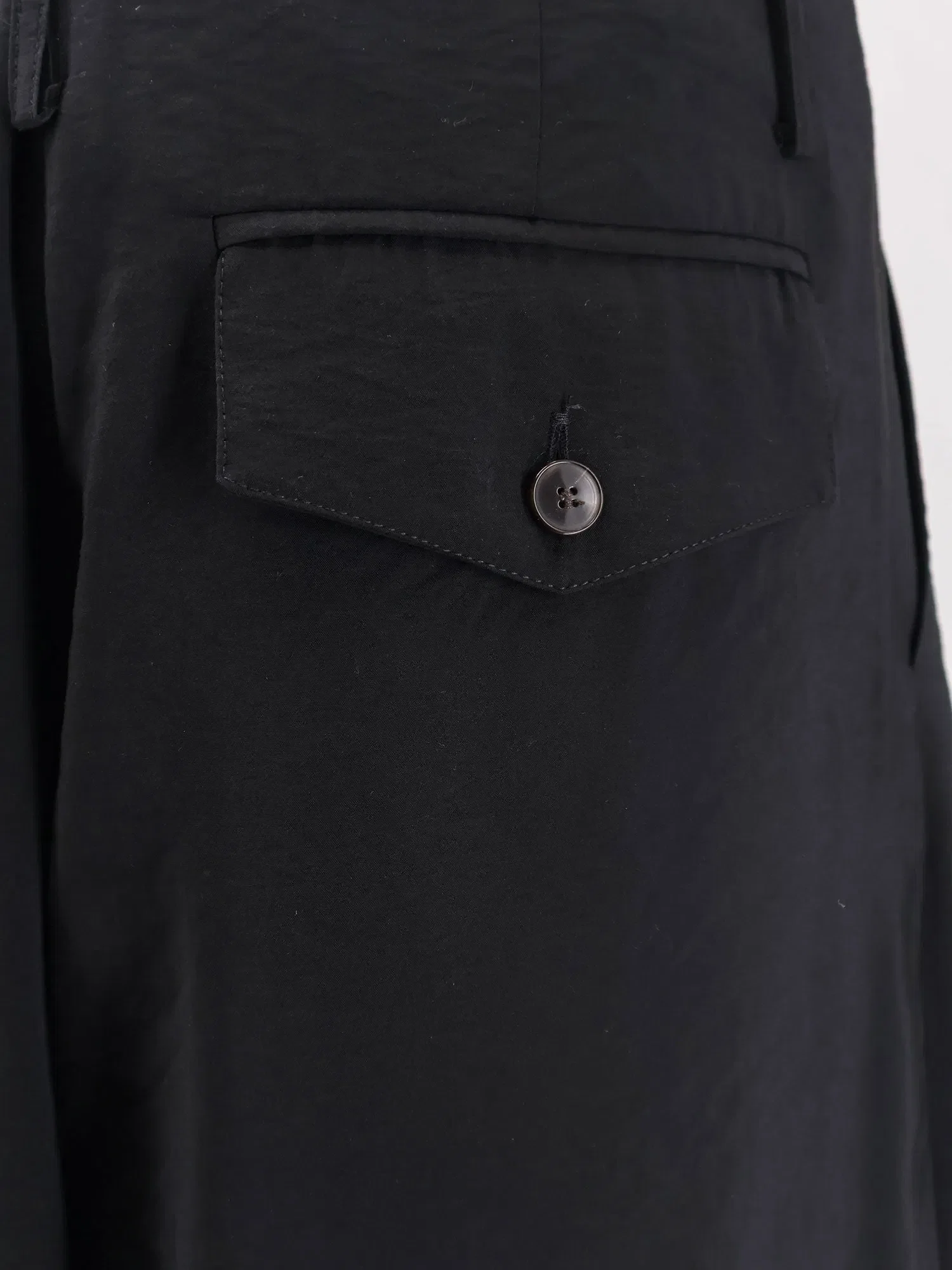 Alysi Modal trousers with drawstring detail