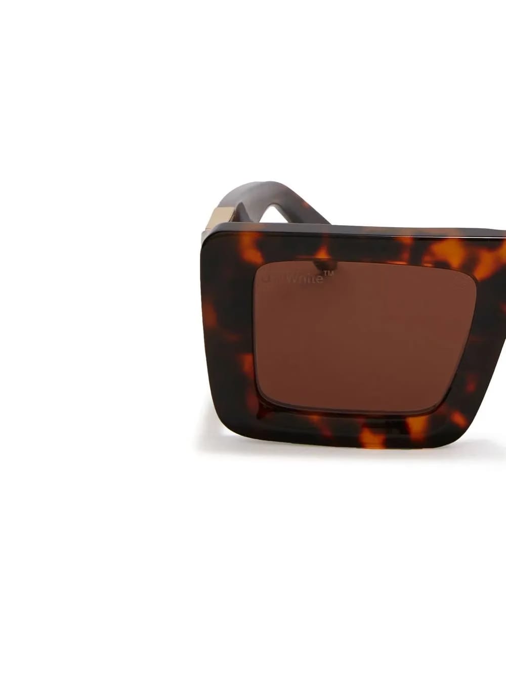 Arrows-motif tinted sunglasses