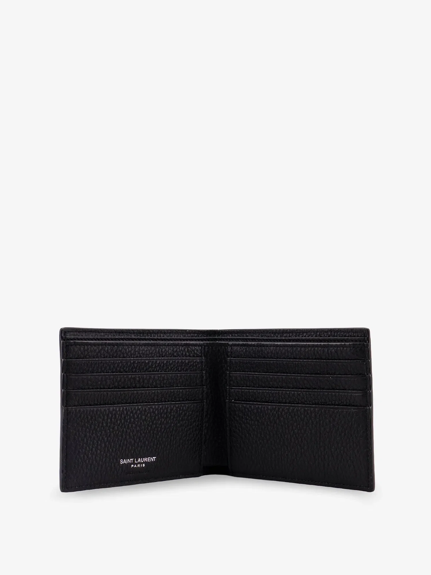 Saint Laurent Tiny hammered leather wallet
