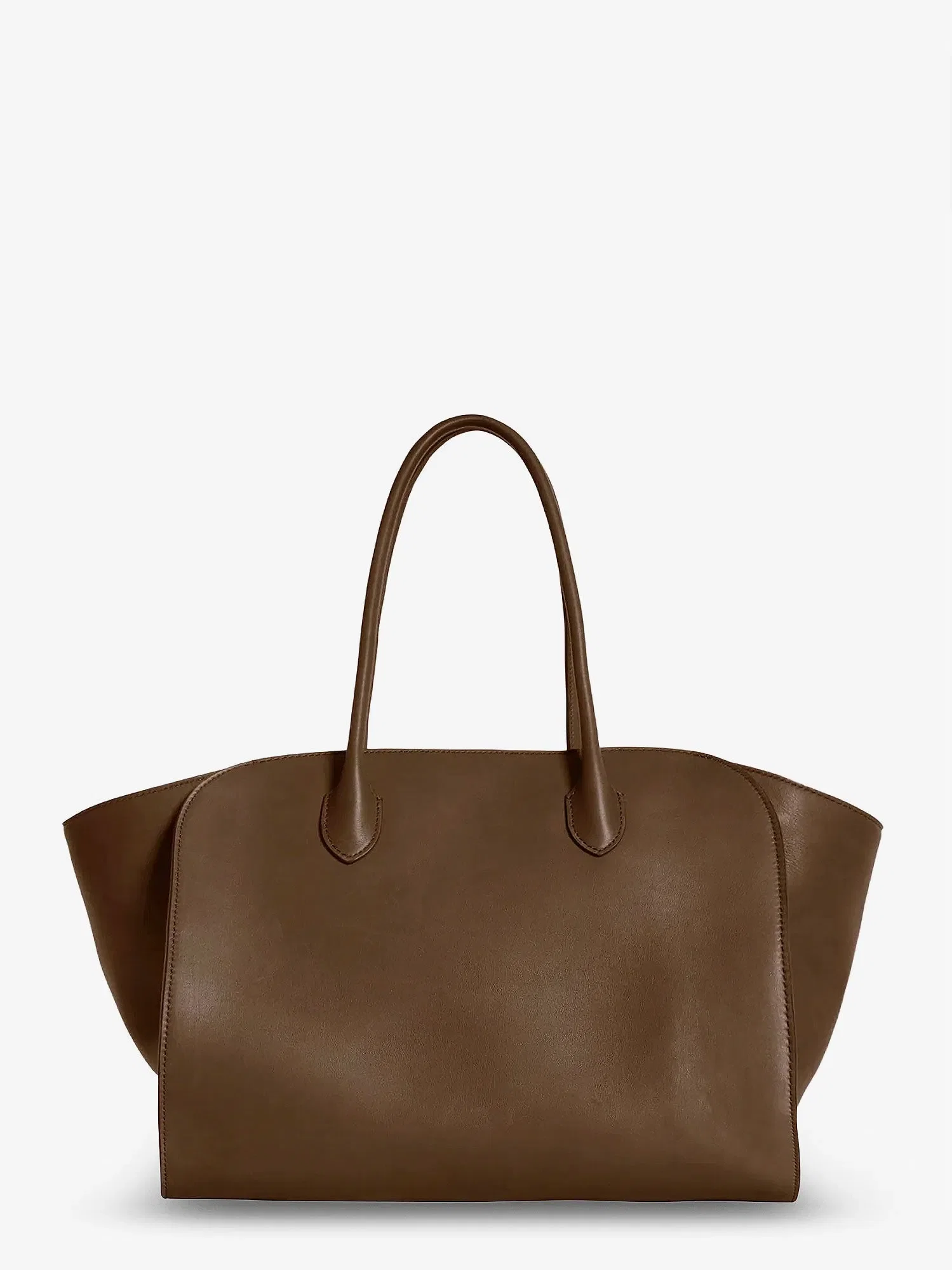 The Row Marlo 14 leather shoulder bag