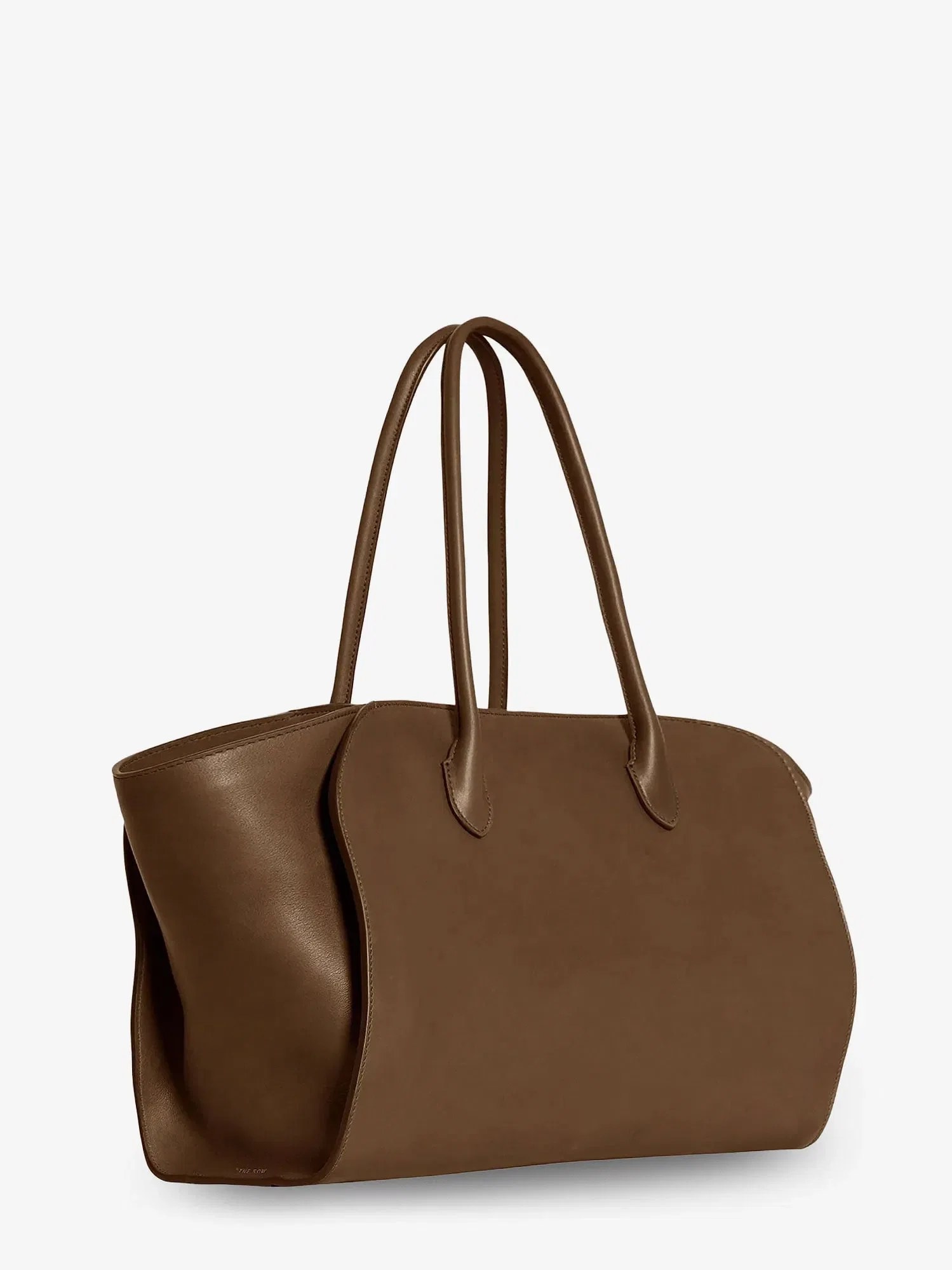 The Row Marlo 14 leather shoulder bag