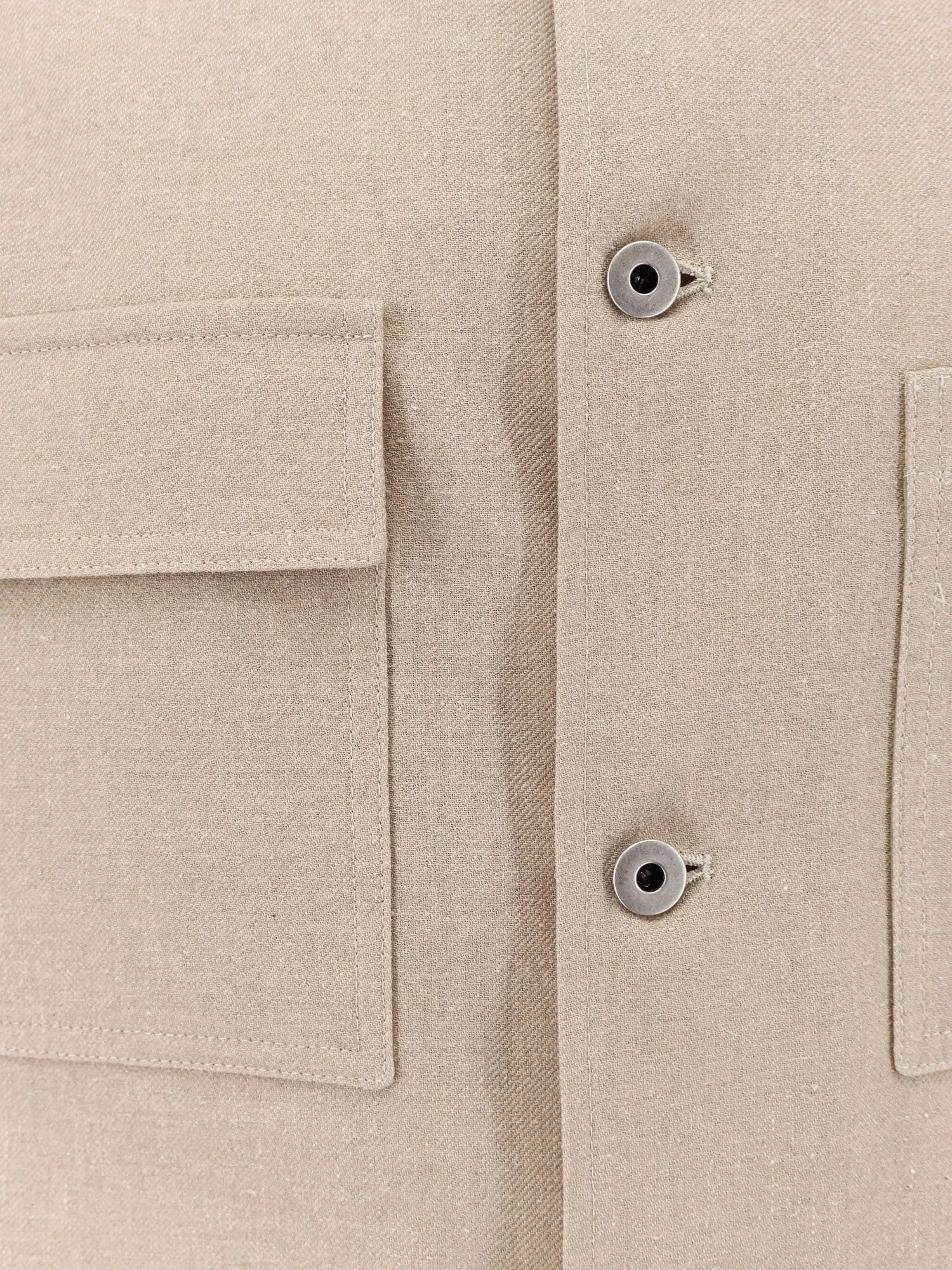 Hevo Castelluccio cotton and linen jacket