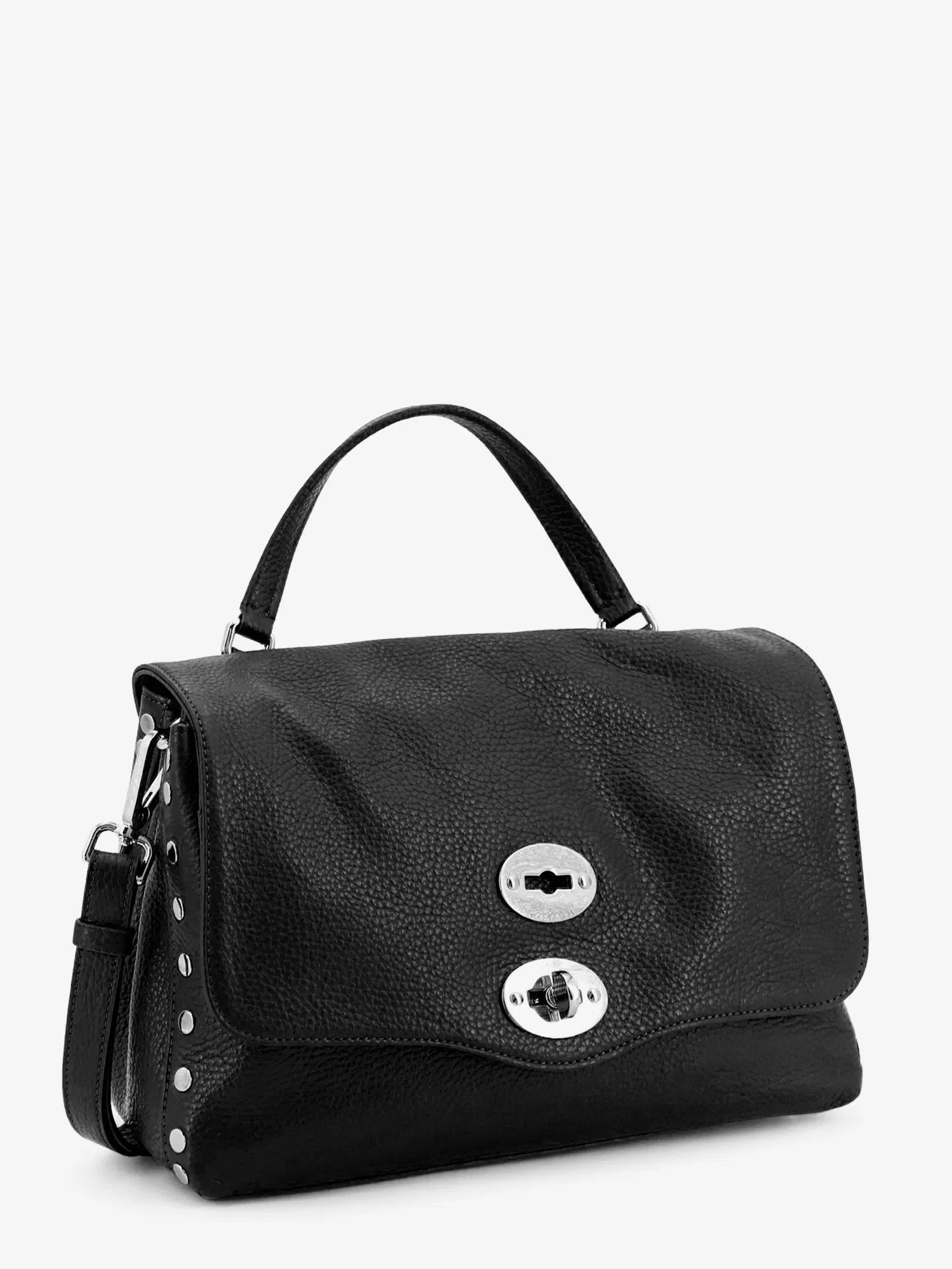 Zanellato Postina® S textured leather crossbody bag