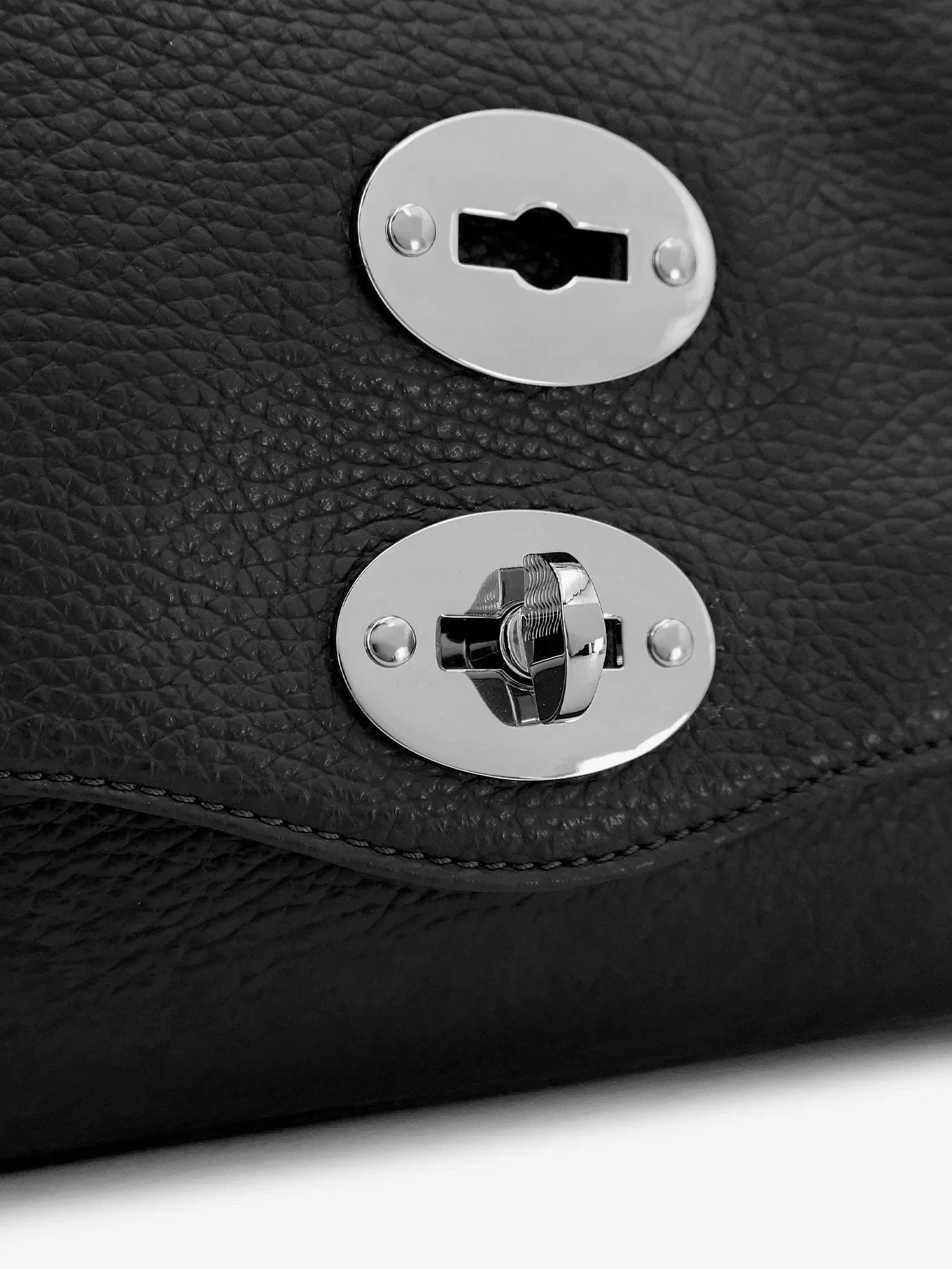 Zanellato Postina® S textured leather crossbody bag