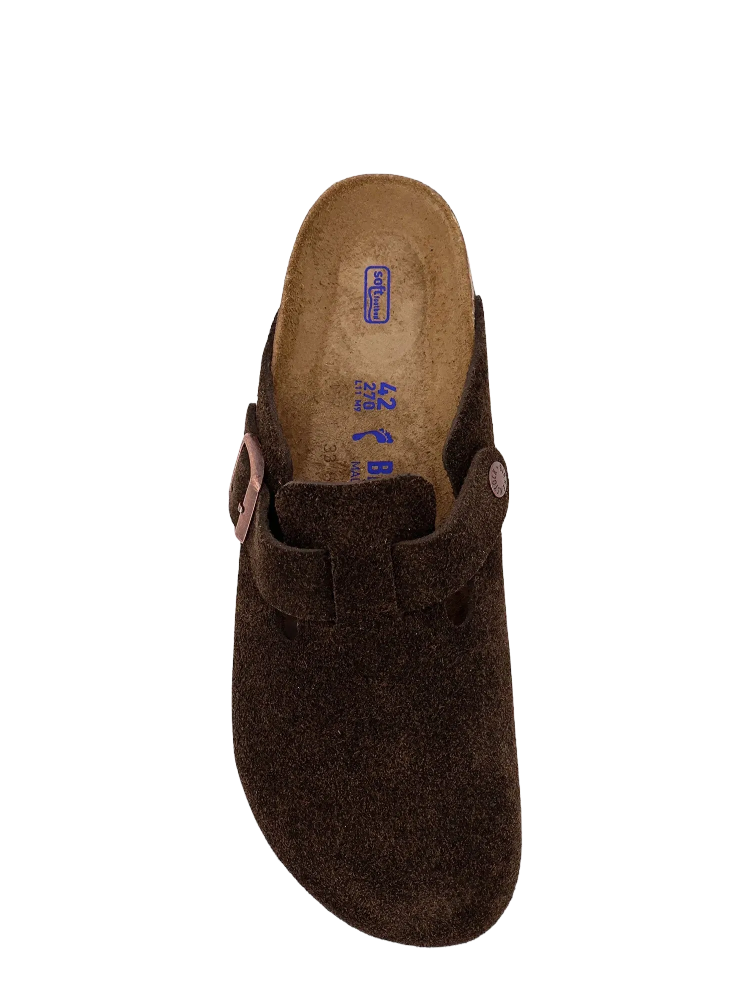 Birkenstock Boston BS suede mule