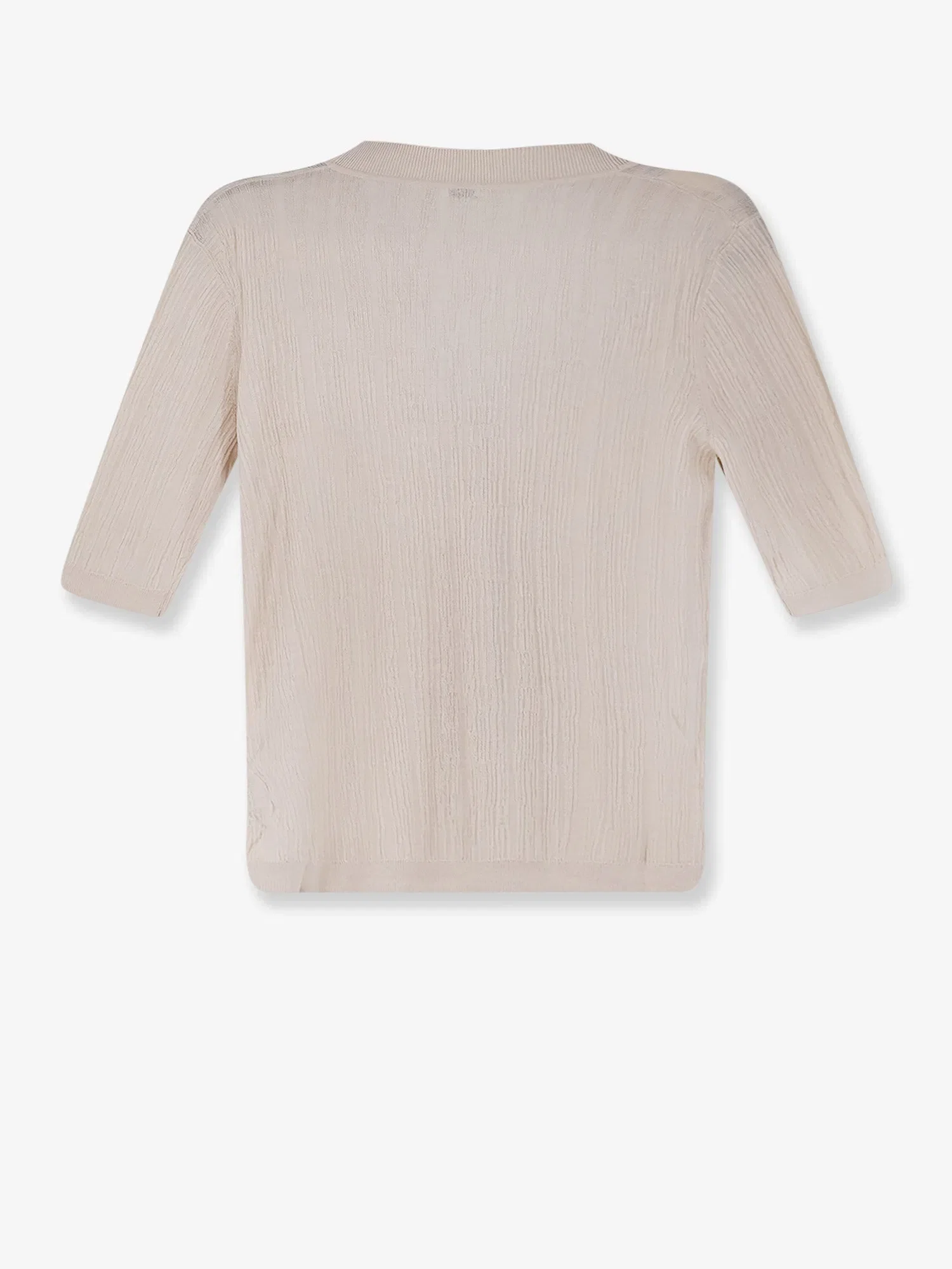 JOSEPH Silk and cotton cardigan with crinkled effect