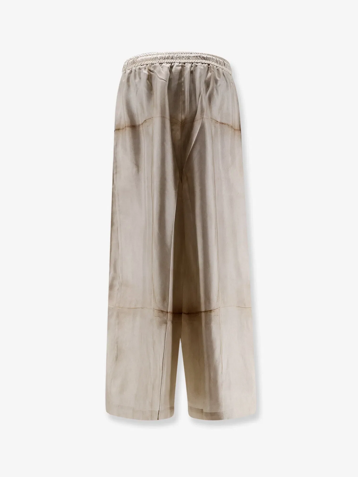 Pierre-Louis Mascia Silk trousers with floral print