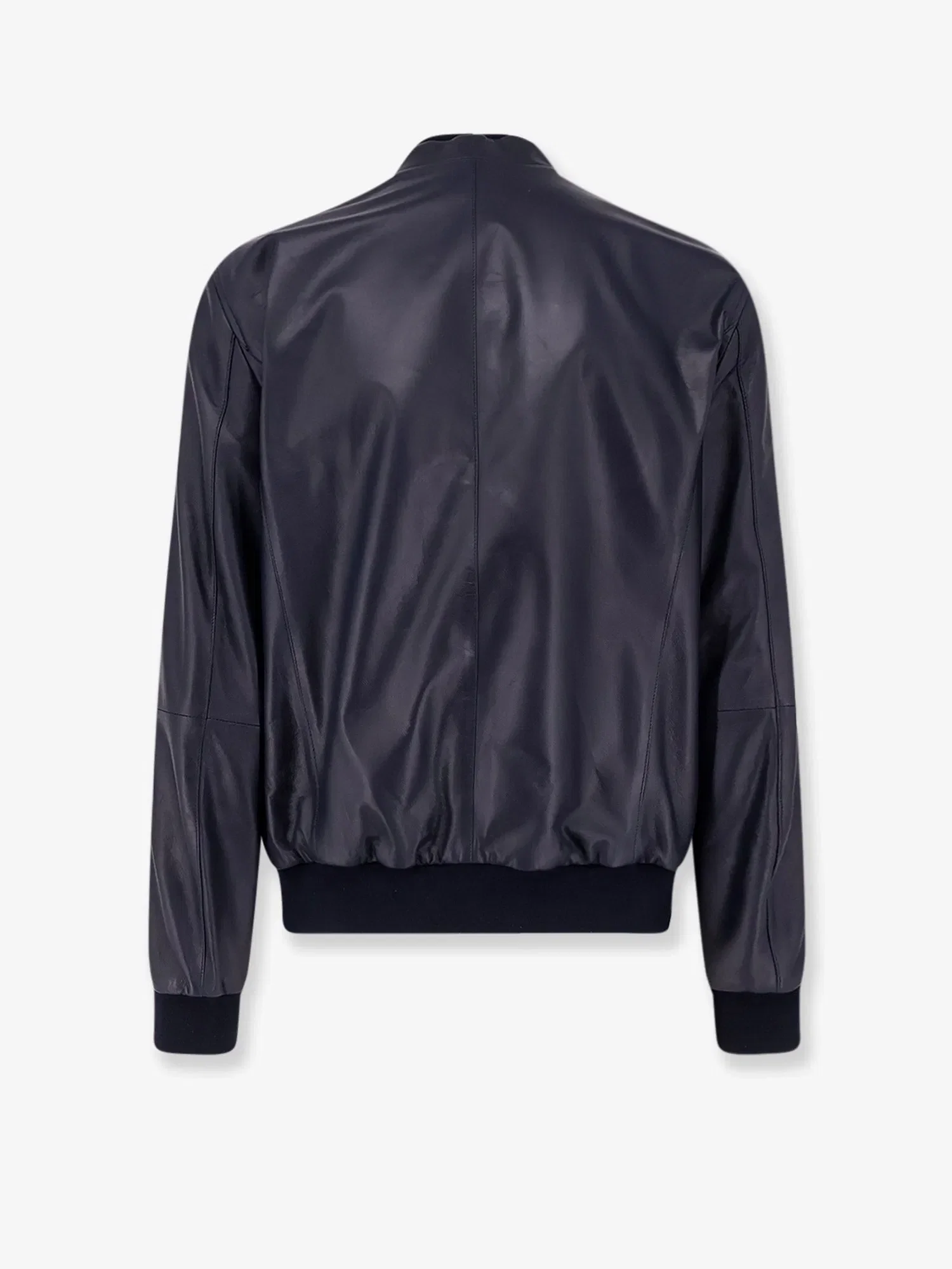 Corneliani Reversible leather jacket