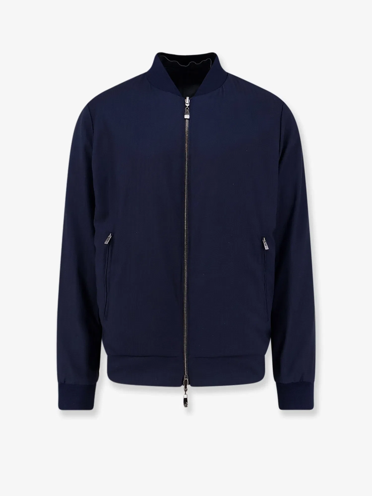 Corneliani Reversible leather jacket