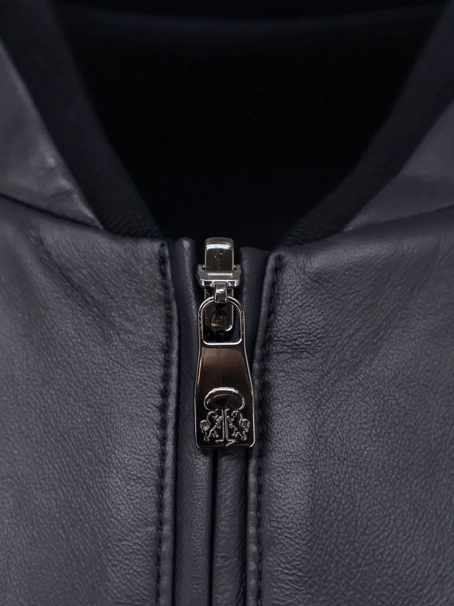 Corneliani Reversible leather jacket