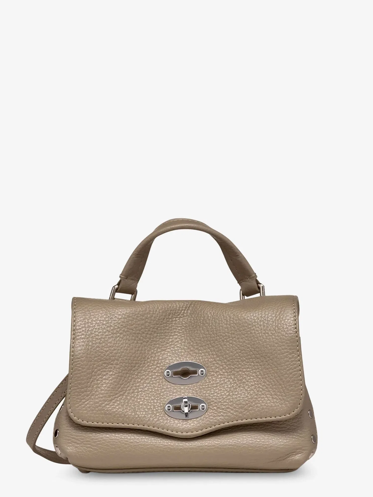 Zanellato Postina® Baby hammered leather crossbody bag