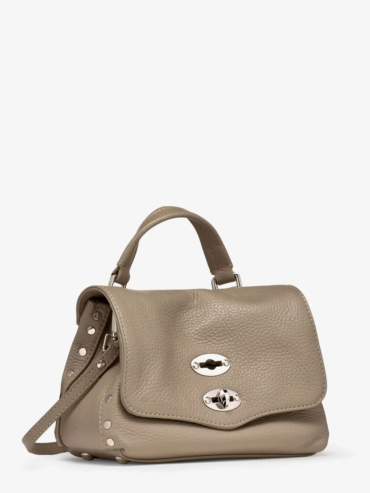 Zanellato Postina® Baby hammered leather crossbody bag