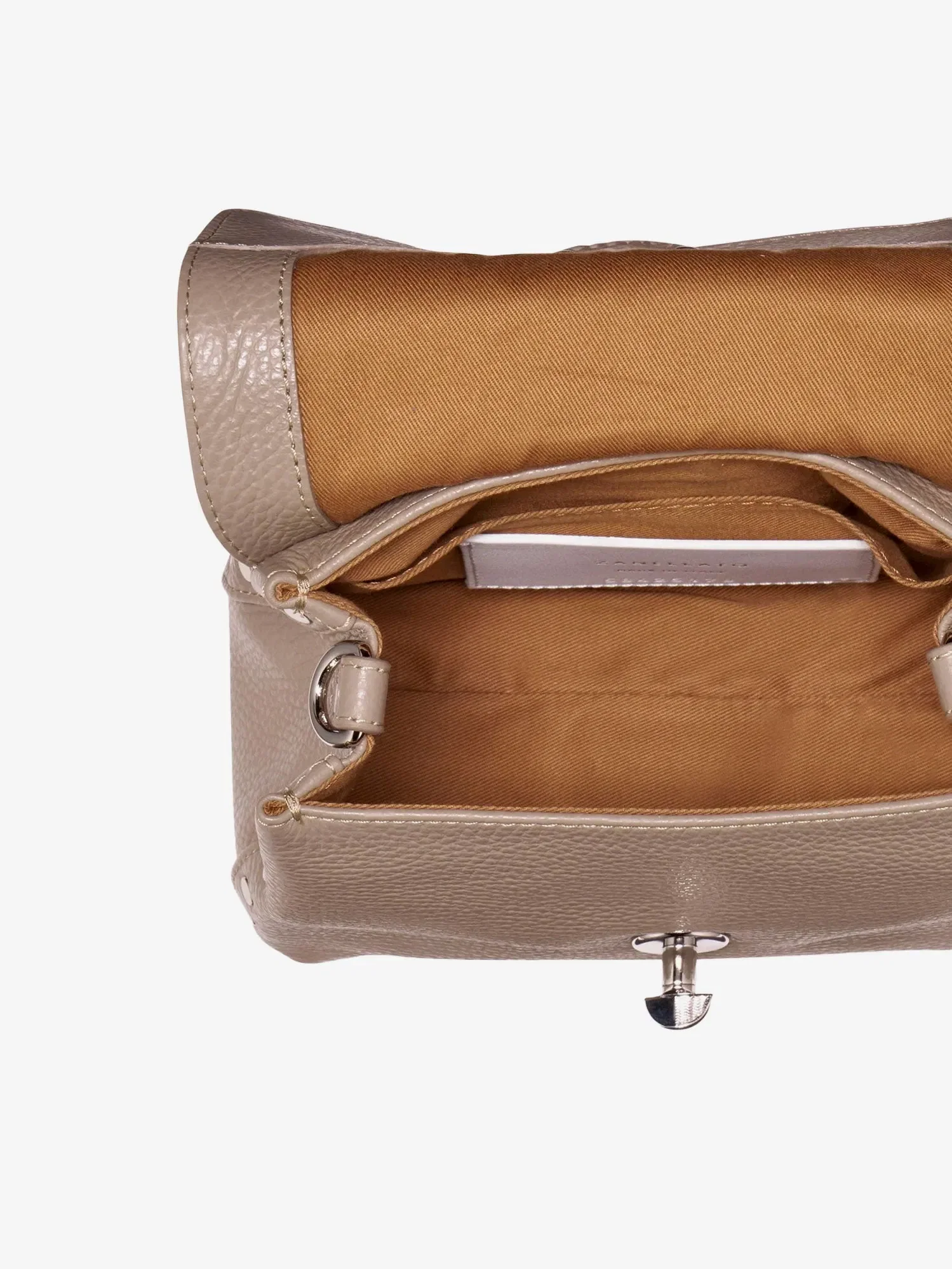 Zanellato Postina® Baby hammered leather crossbody bag