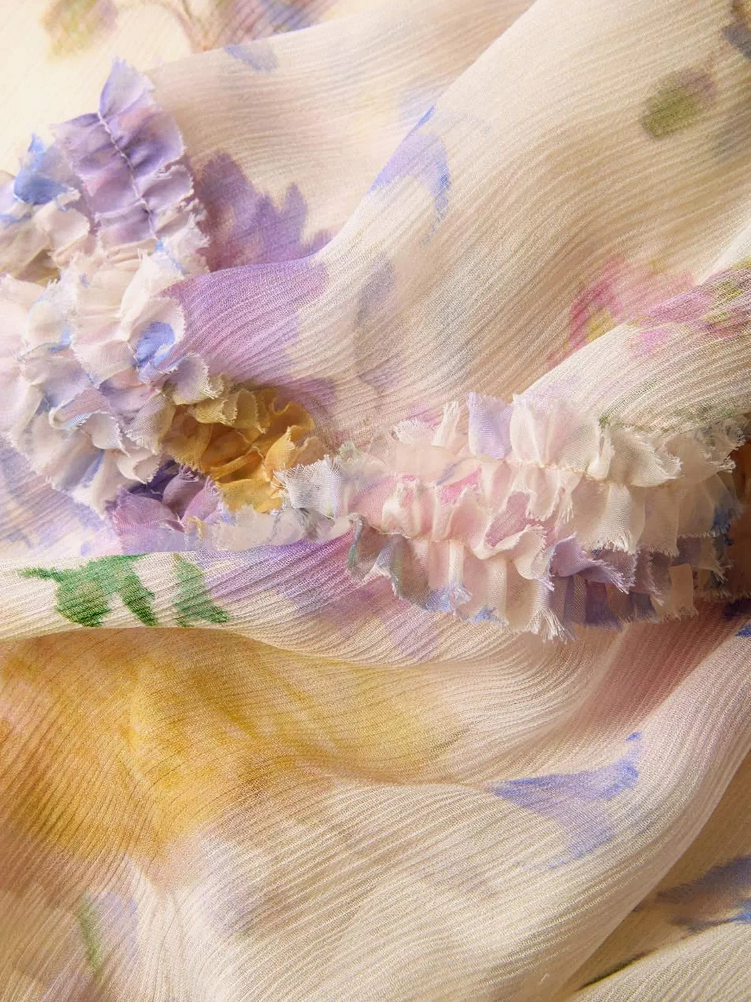 ZIMMERMANN Luna viscose shirt with floral print