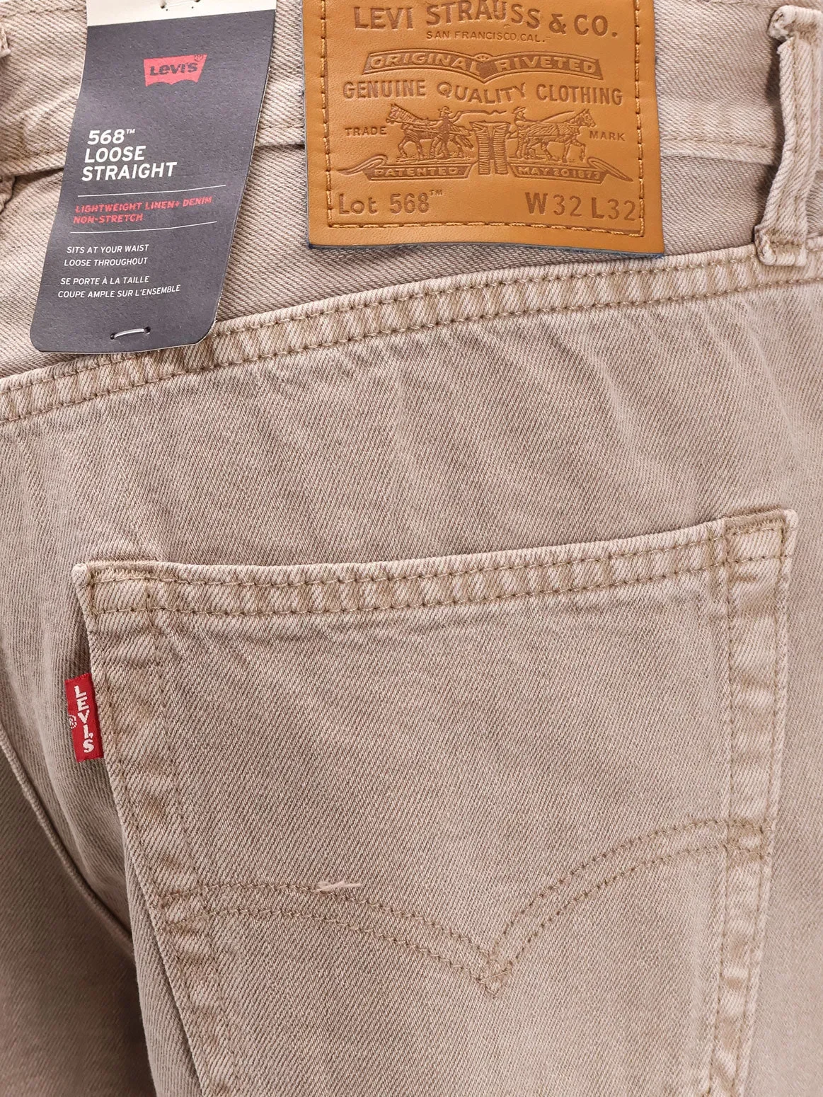 Levi's 568 Loose Straight denim jeans