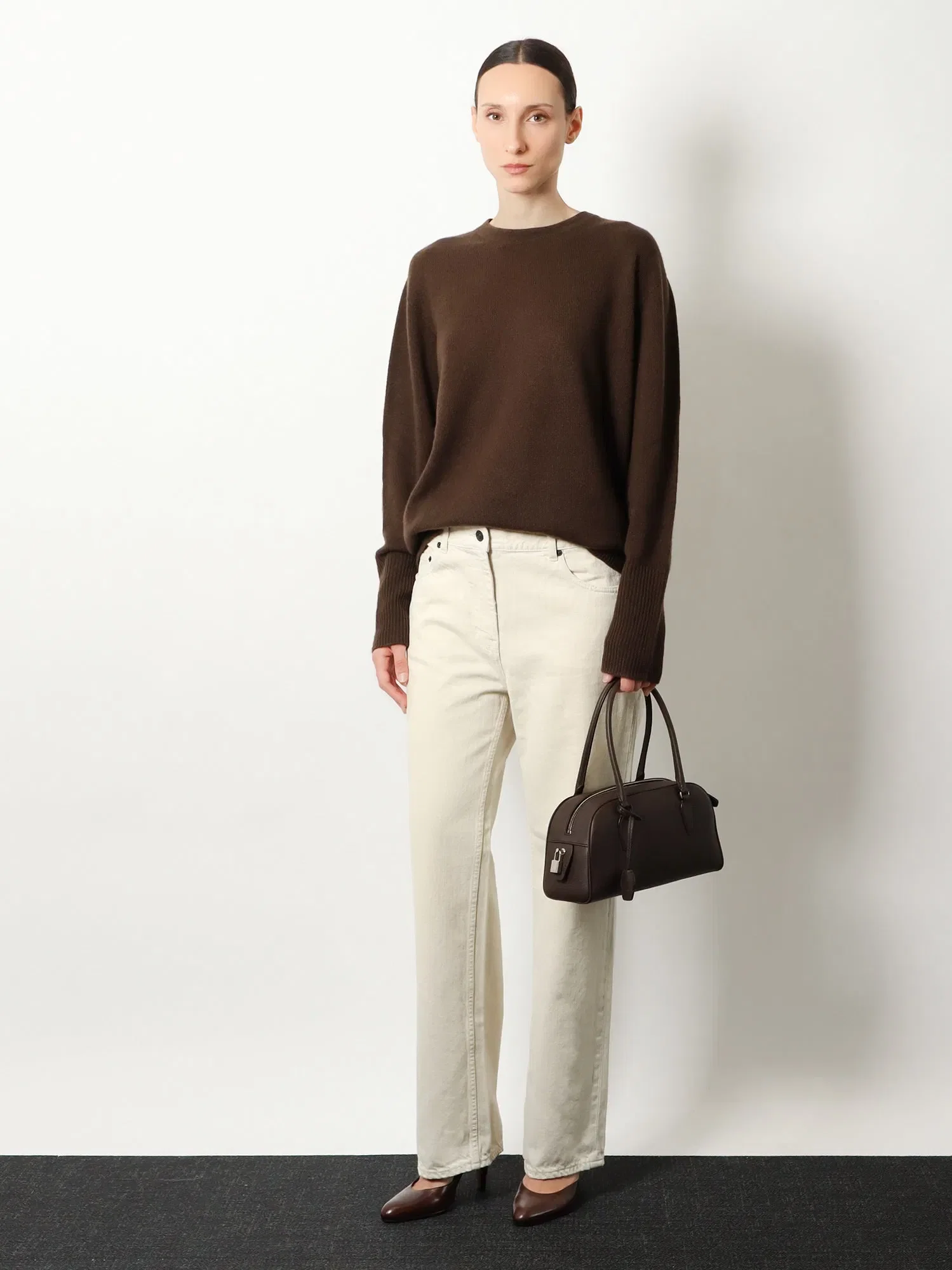 The Row Fortino organic cotton trousers