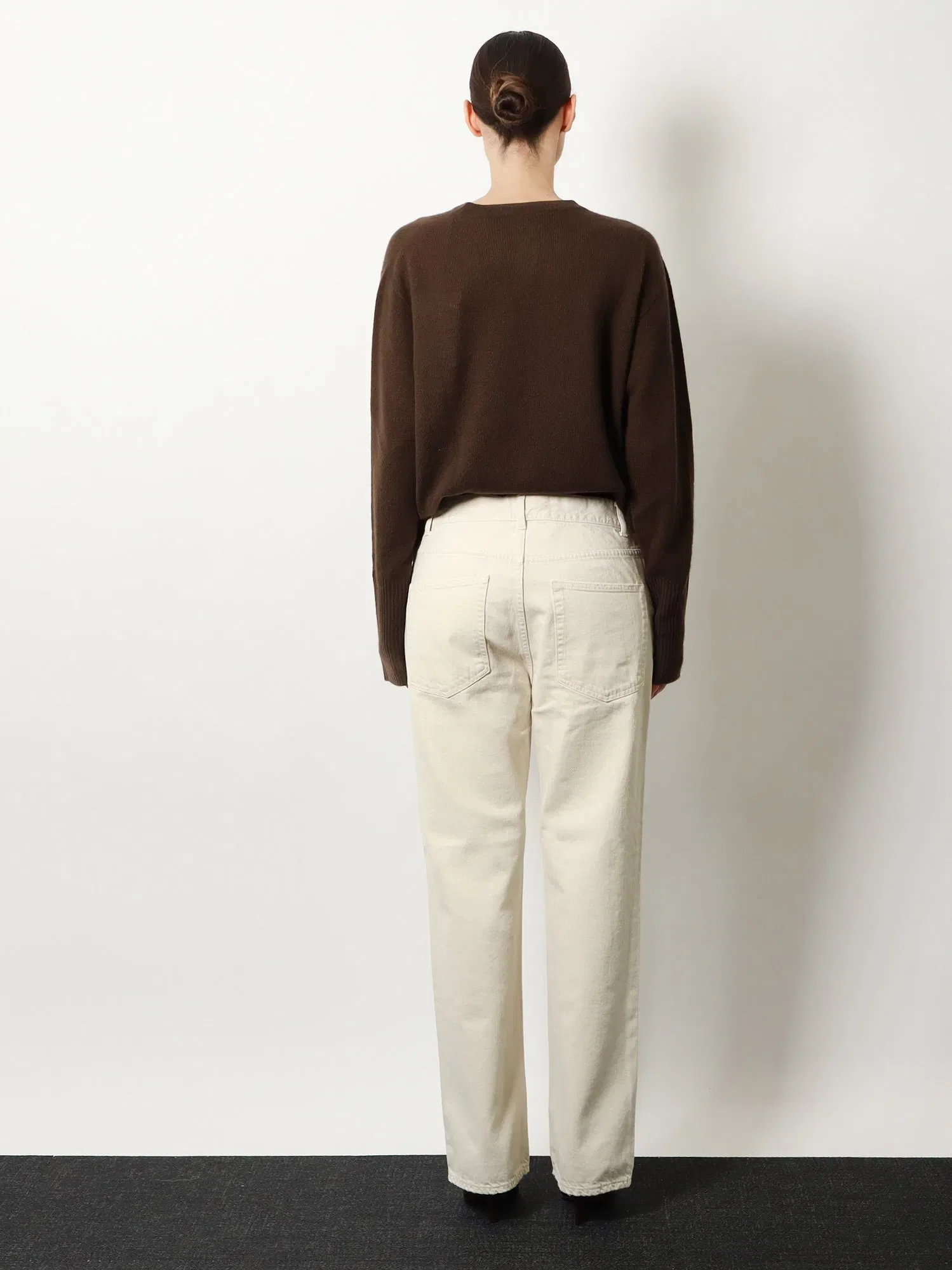 The Row Fortino organic cotton trousers