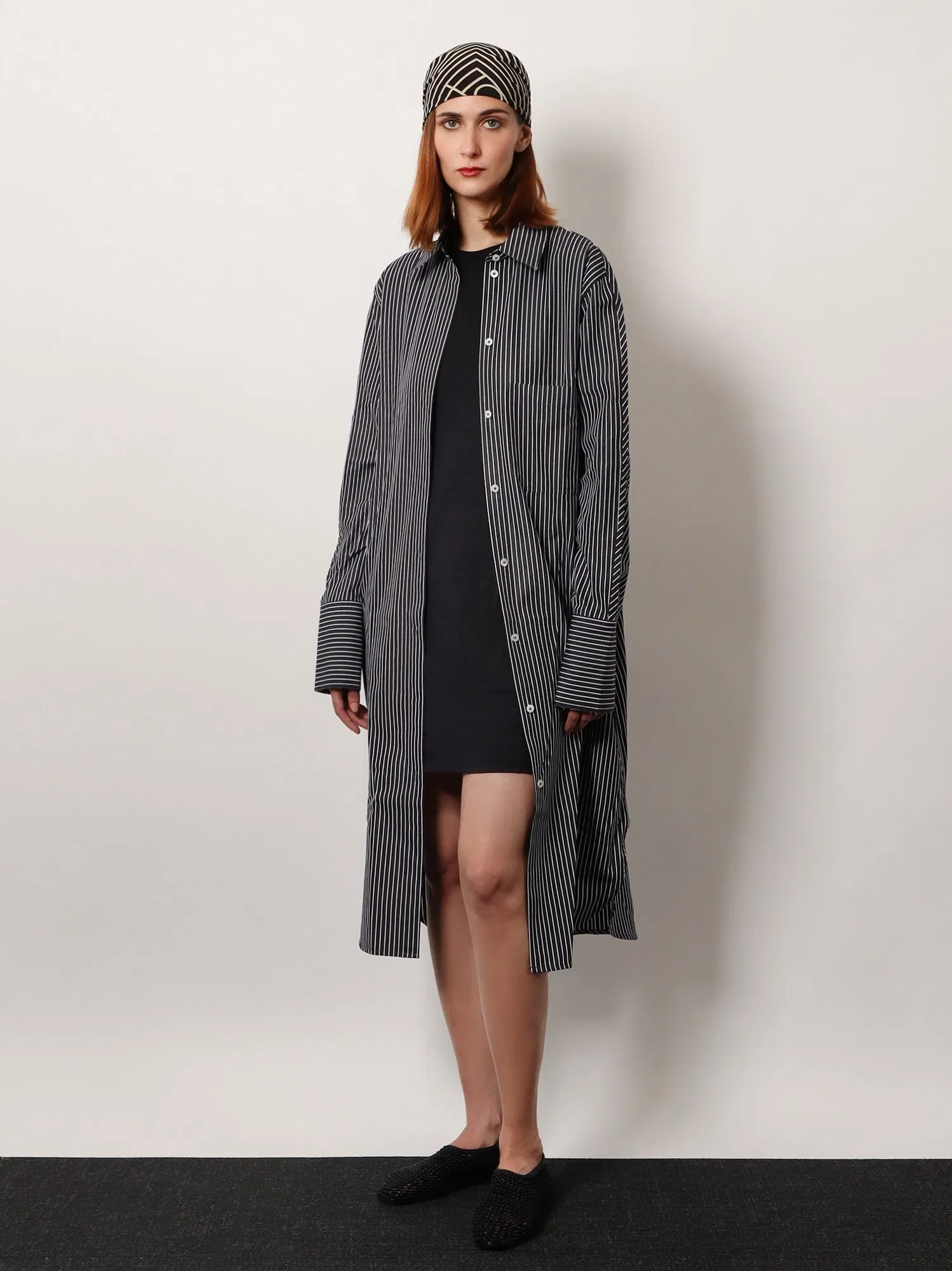 TOTEME Relaxed Tee lyocell and cotton short dress