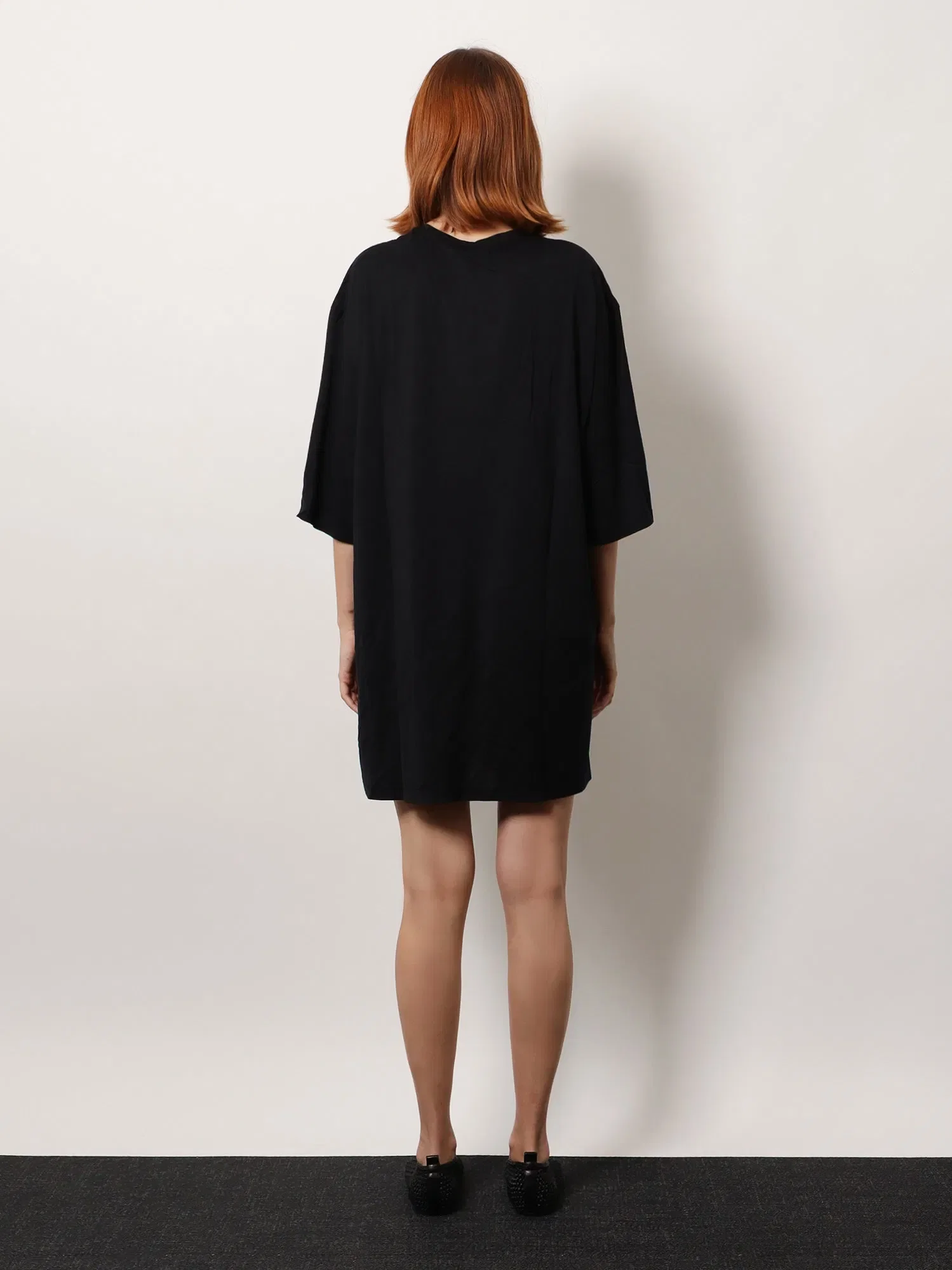 TOTEME Relaxed Tee lyocell and cotton short dress
