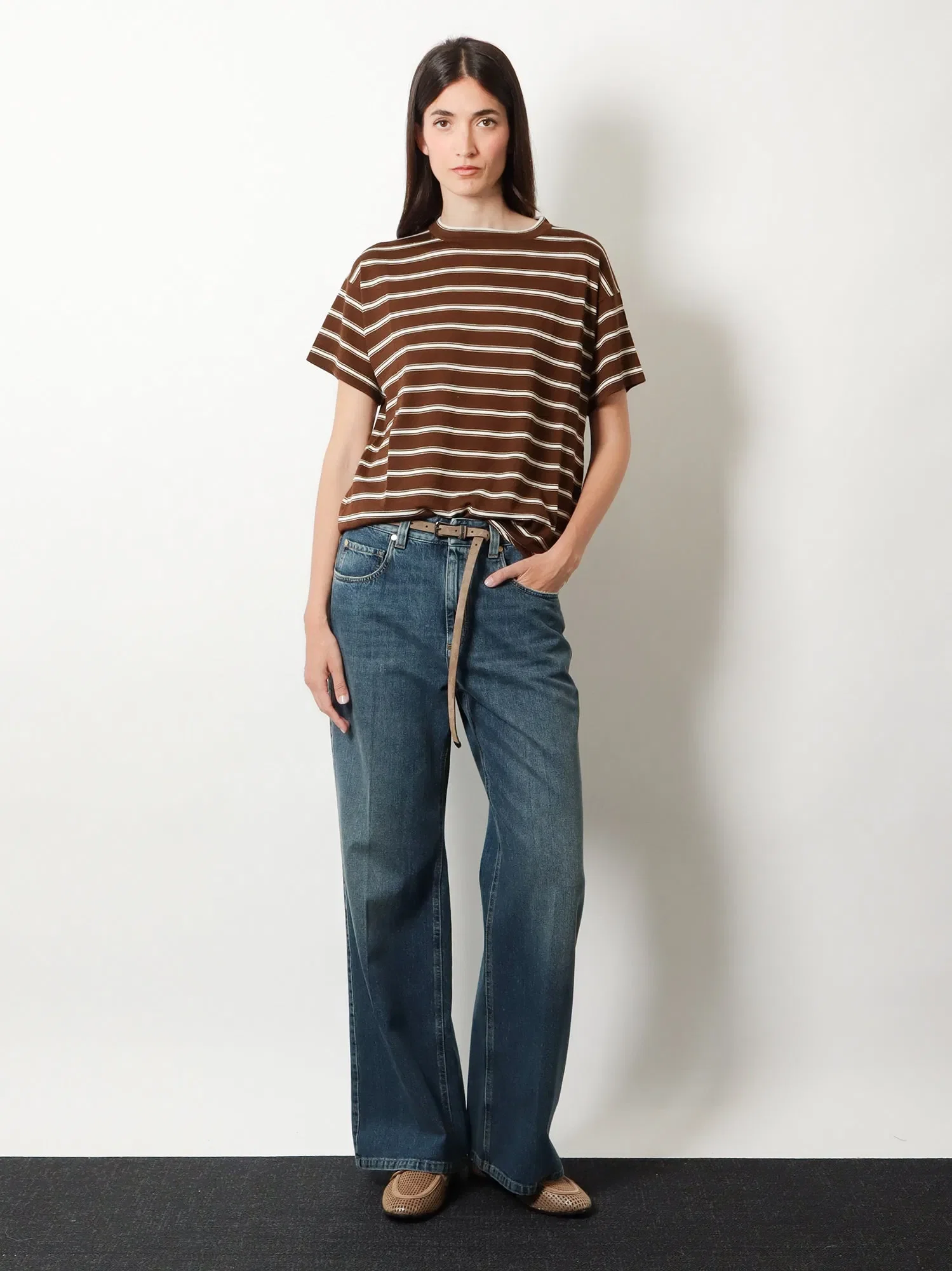 Brunello Cucinelli Virgin wool and cashmere blend t-shirt
