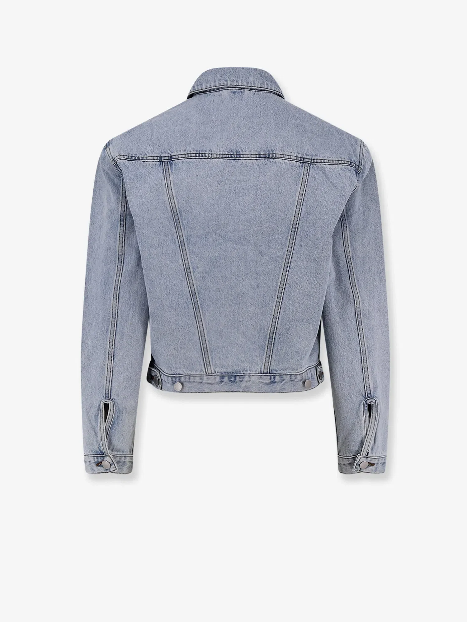 ENTIRE STUDIOS Denim jacket with padded shoulder pads