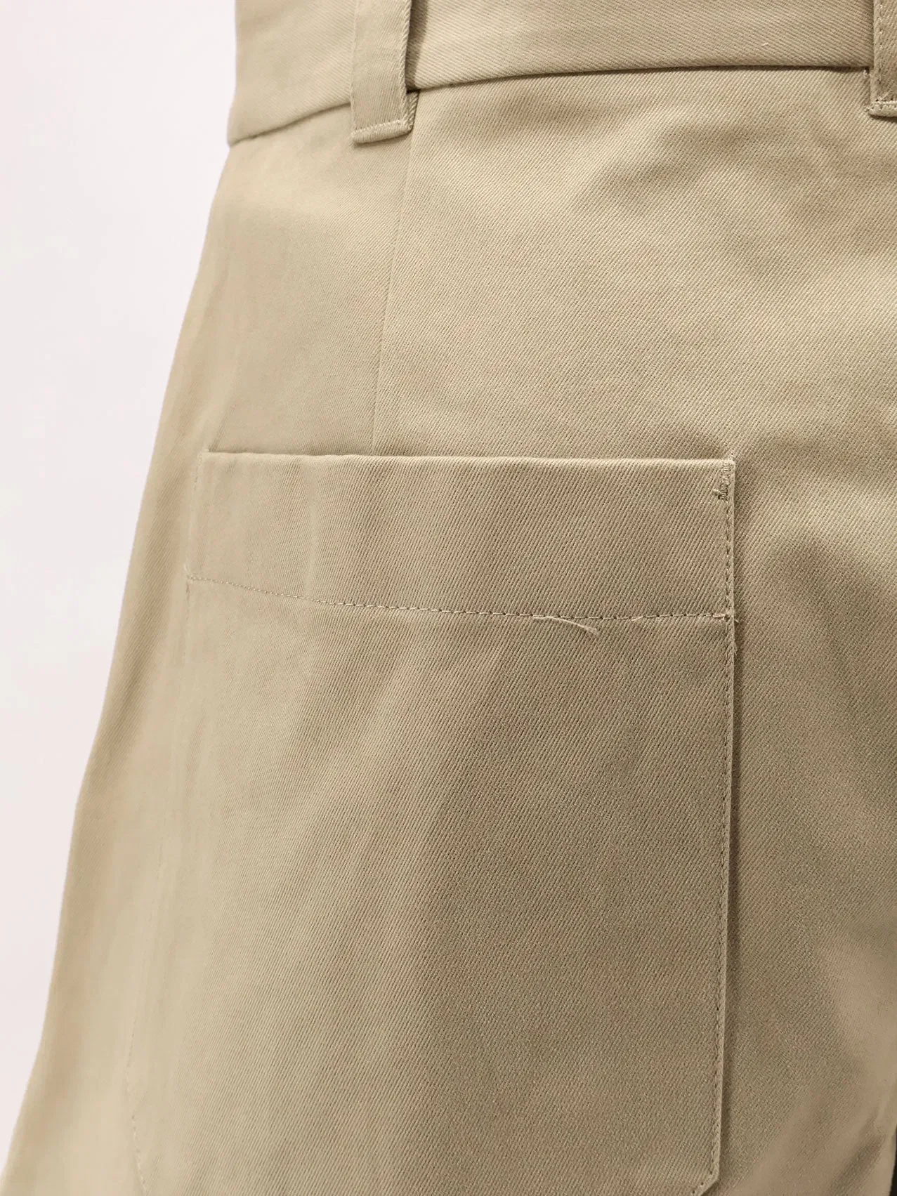 Studio Nicholson High-waisted cotton pants